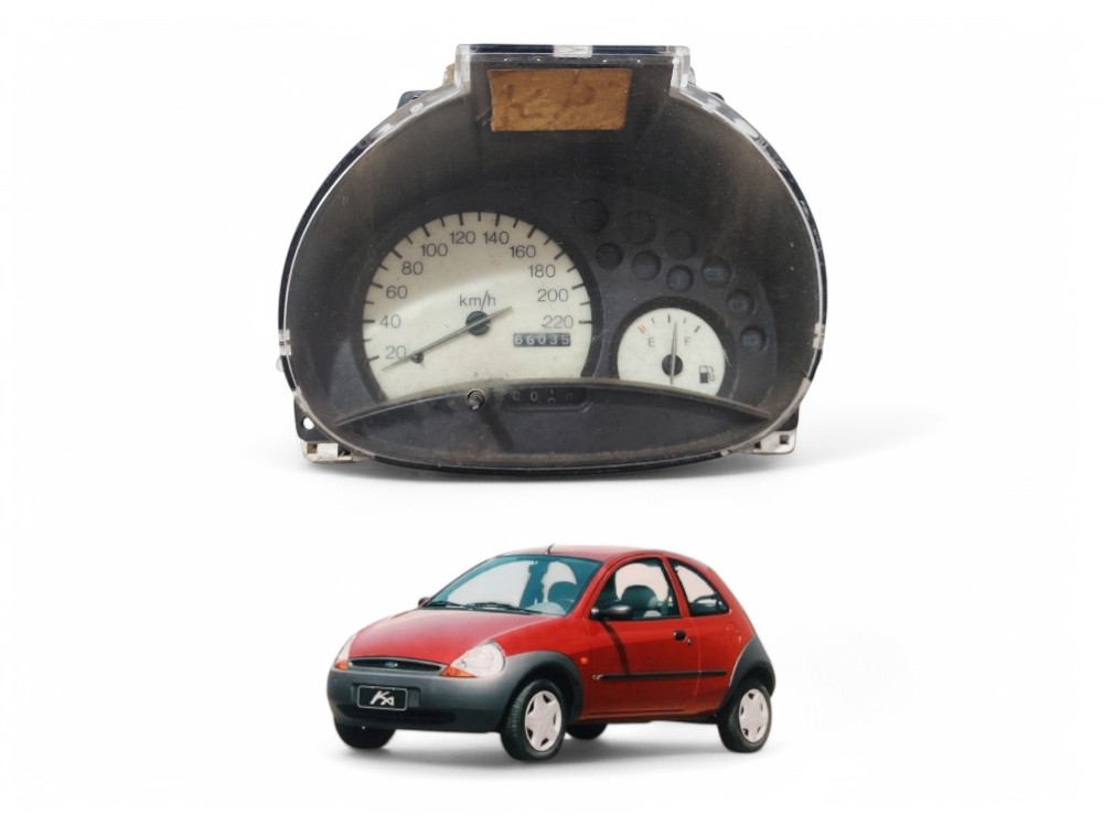 Painel Velocímetro Ford Ka 1997 Até 2000 97kp10841ab Branco