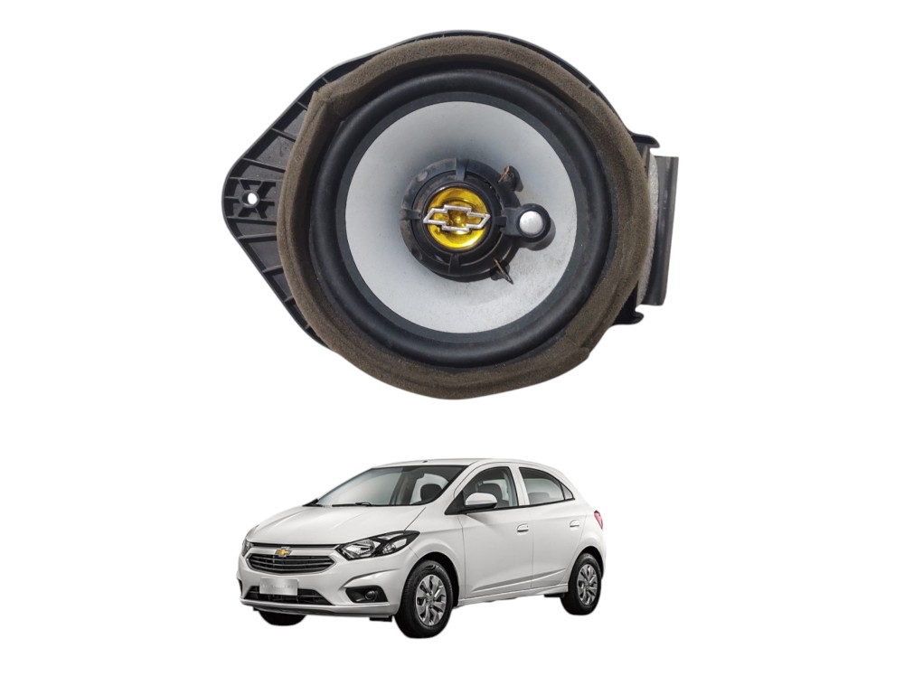 Auto Falante Porta Traseira Direita Onix Prisma 2013 A 2021 Preto