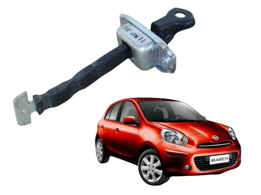 Limitador Porta Traseira Direita Nissan March 2011 A 2015