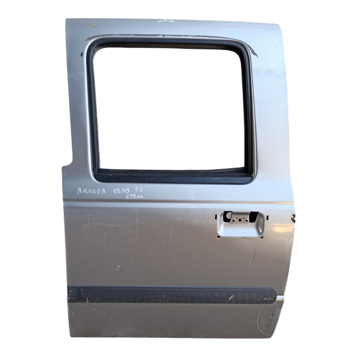 Porta Traseira Esquerda Ford Ranger 2005 06 07 08 09 Traseira Esquerda Prata