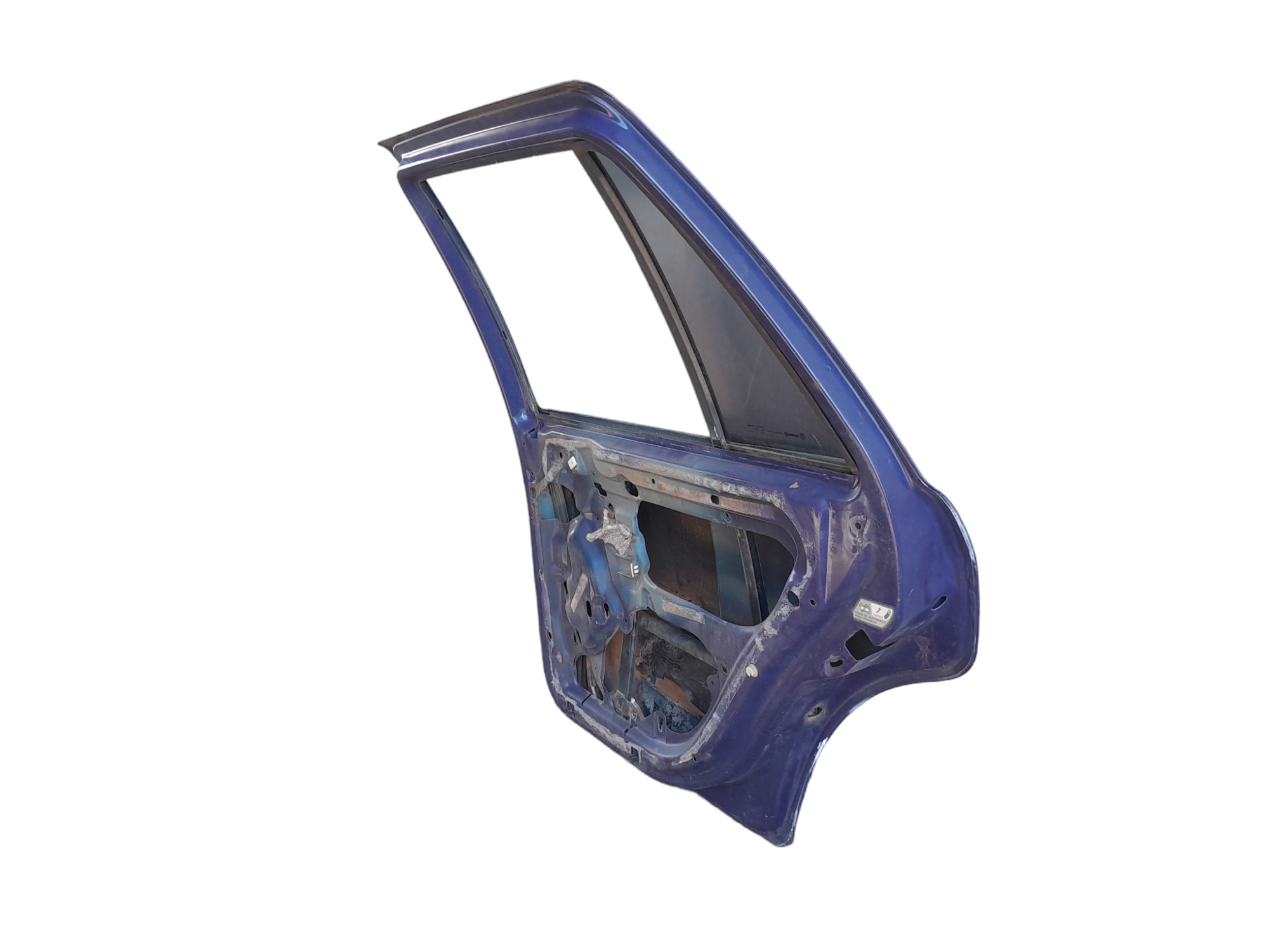 Porta Traseira Direita Volkswagen Gol Parati G2 G3 96/05 Traseira Direito Azul 6