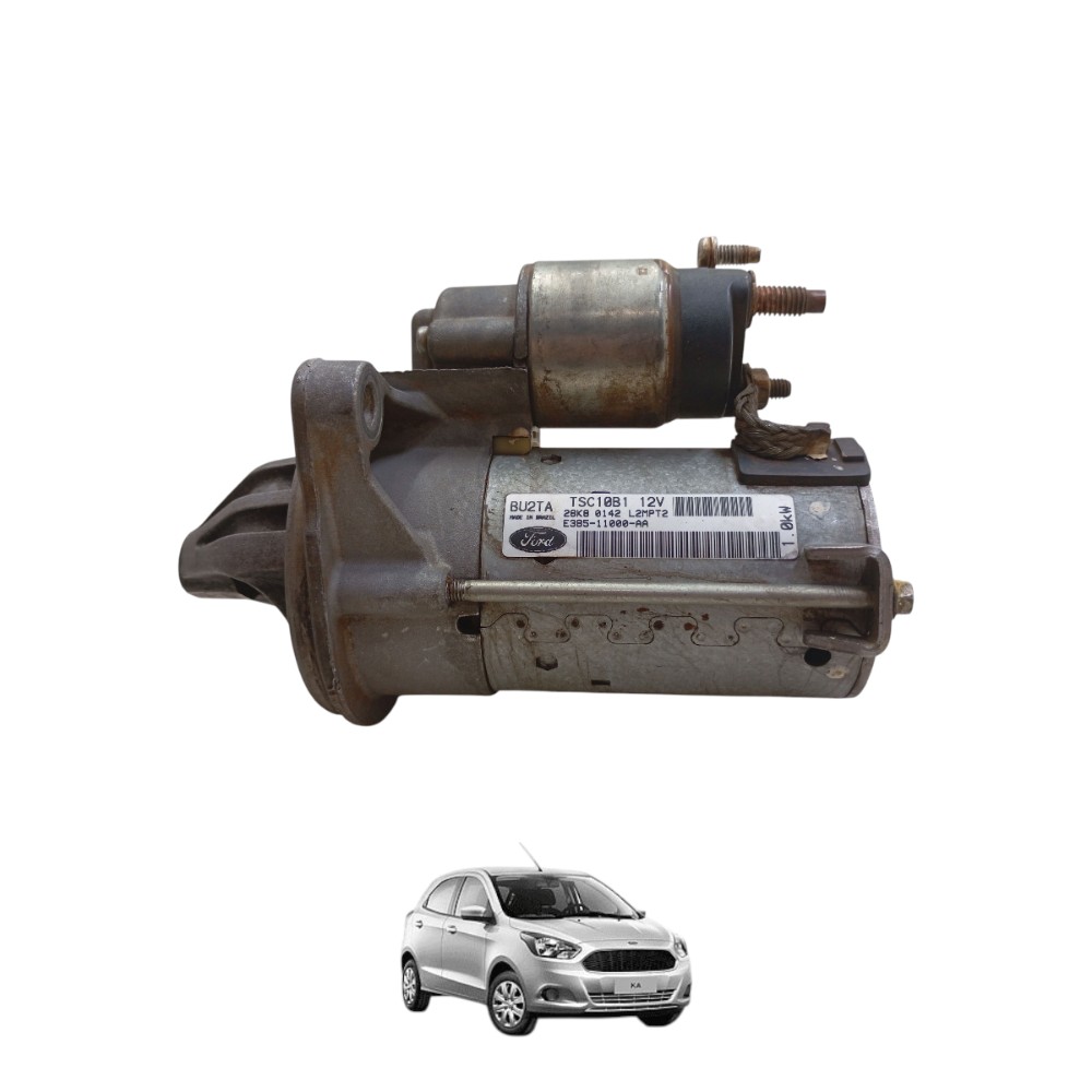 Motor Ford Ka 1.0 3cc Manual Partida Arranque 2014 A 2021