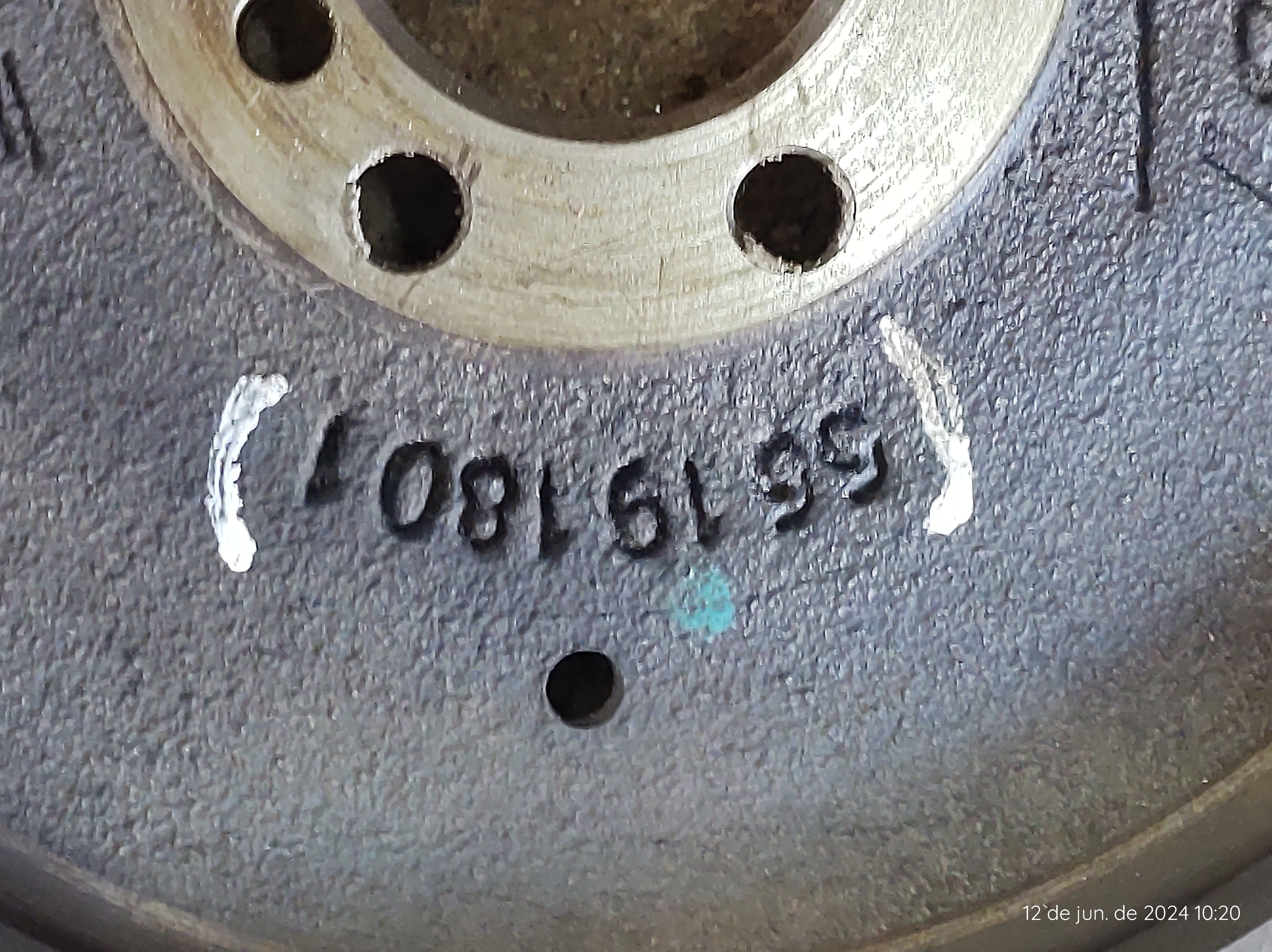 Volante Motor Uno 1.0 Fire 04 A 11 55191801 4