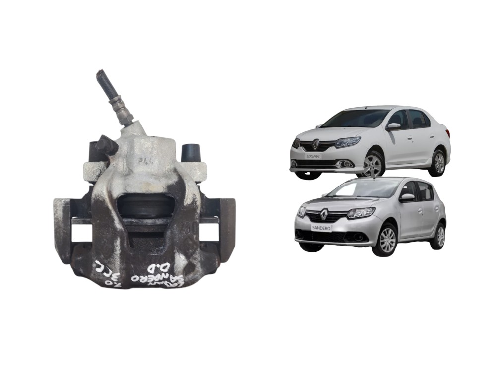 Pinça freio dianteiro direito logan sandero 2015 ate 2019 1