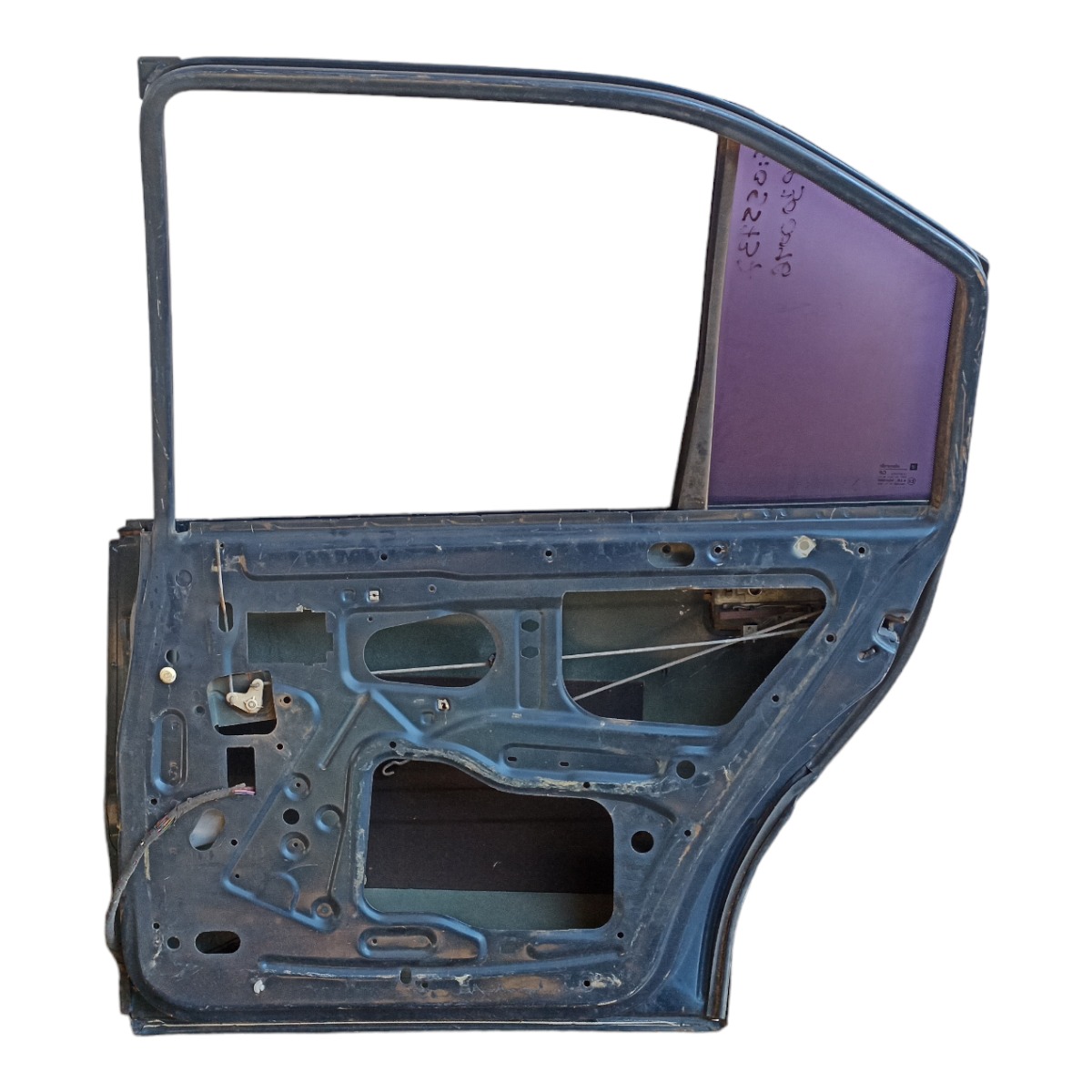 Porta Traseira Direita Chevrolet Omega 1992 A 1998 C/detalhe Traseira Direito Azul 5