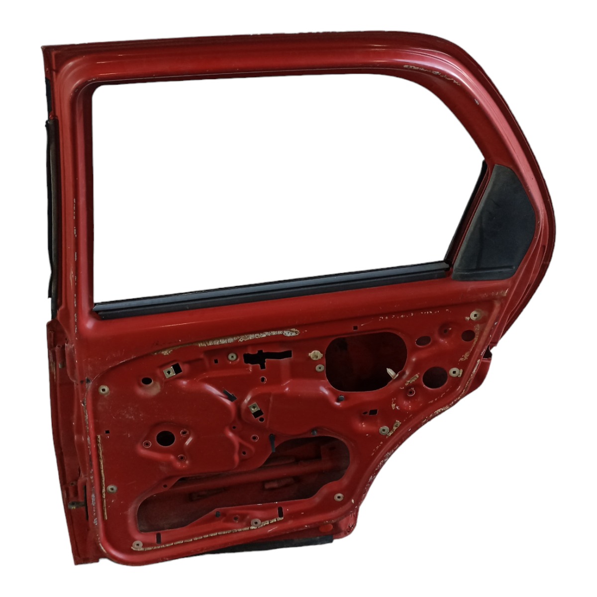 Porta Traseira Direita Fiat Siena Palio 1996 1997 1998 A 03 Traseira Direito Vermelho 5
