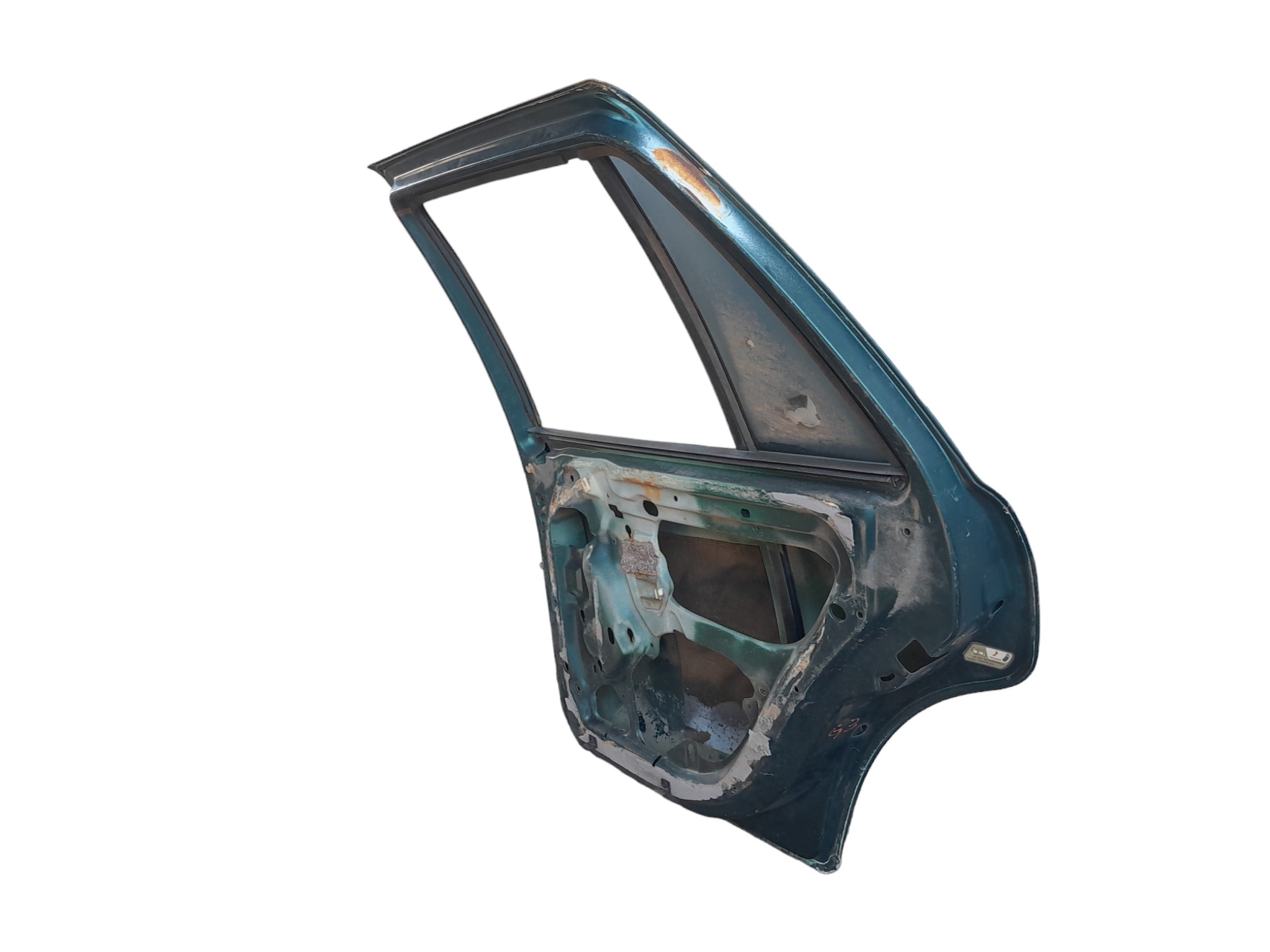 Porta Traseira Direita Volkswagen Parati Gol G2 G3 96/05 Traseira Direito Verde 5