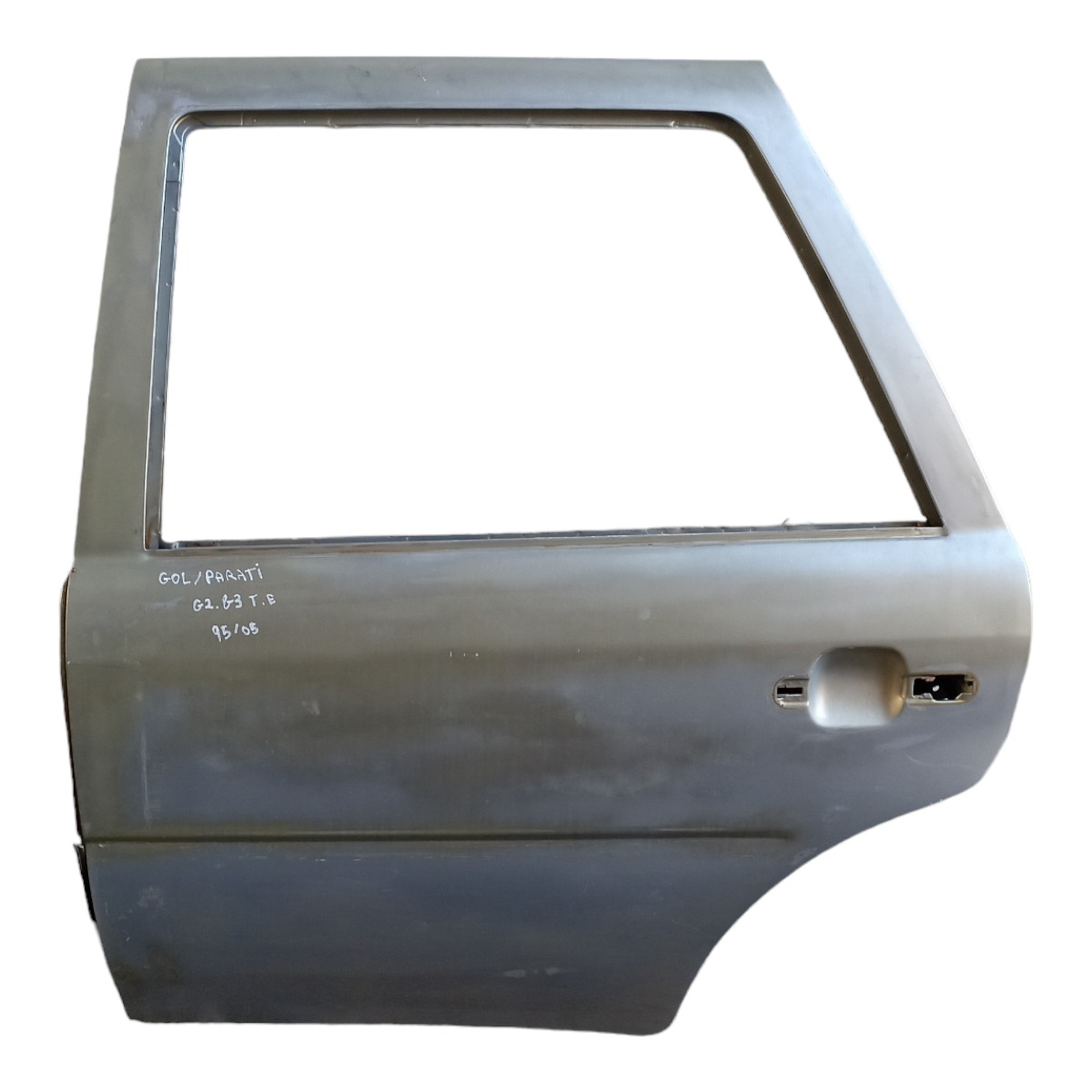 Porta Traseira Esquerda Volkswagen Gol Parati G2 G3 95/05 Traseira Esquerdo Prata