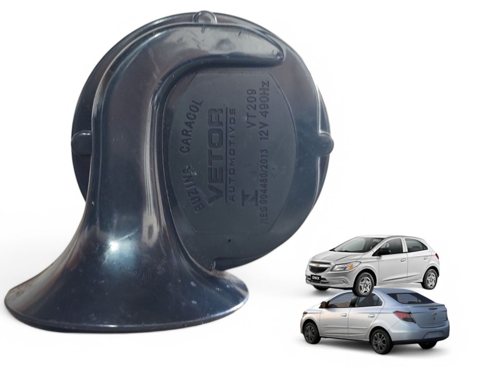 Buzina Caracol 12v 490hz Onix Prisma 2013 A 2019 3565007/23