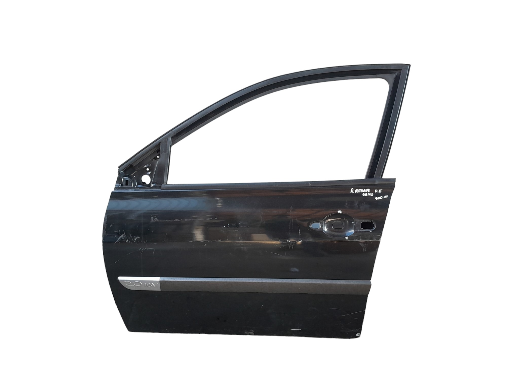 Porta Dianteira Esquerda Renault Megane 2006 A 2010 Dianteira Esquerdo Preto