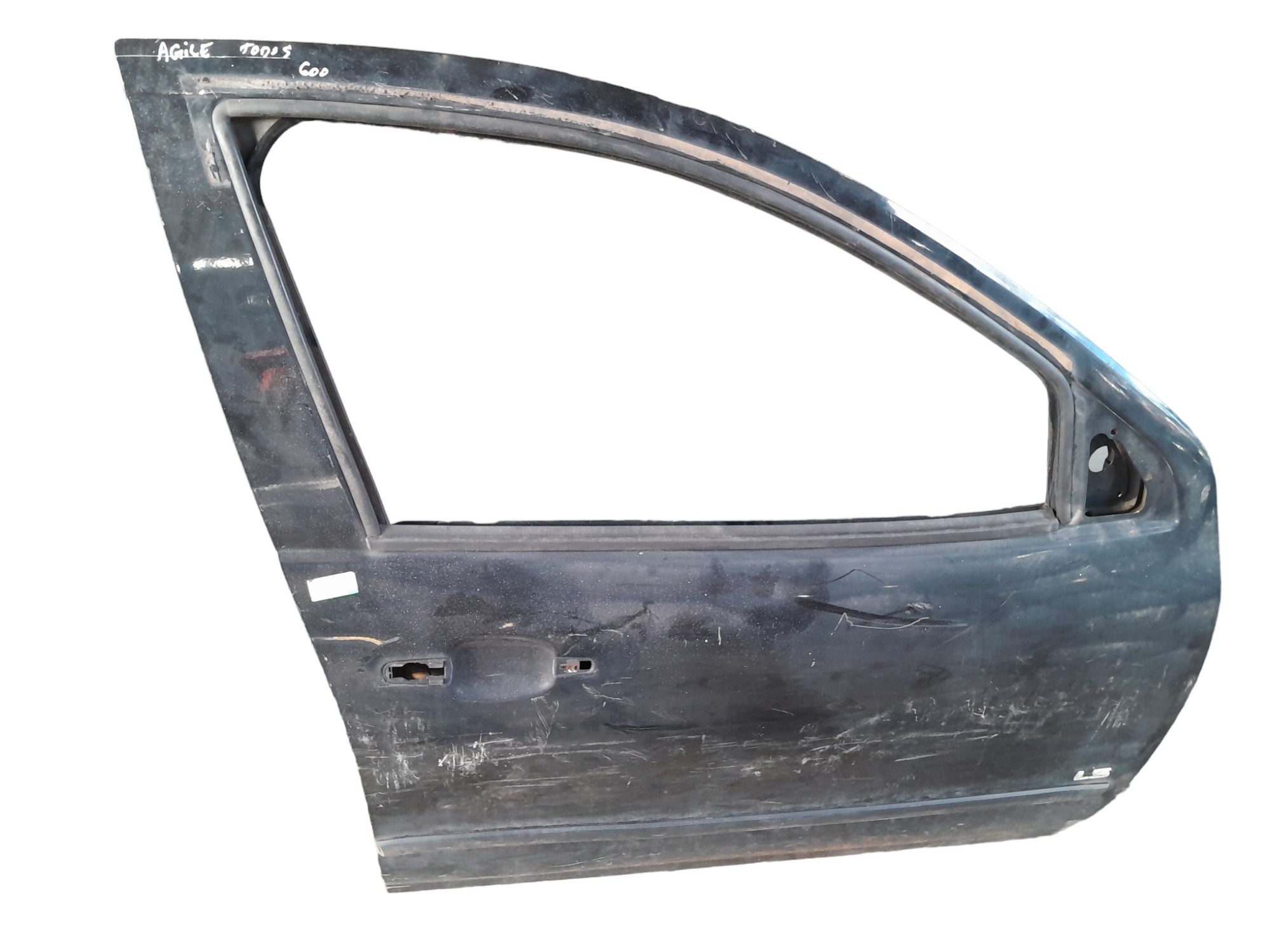 Porta Dianteira Direita Chevrolet Agile Todos Modelos  Dianteira Direito Preto 2