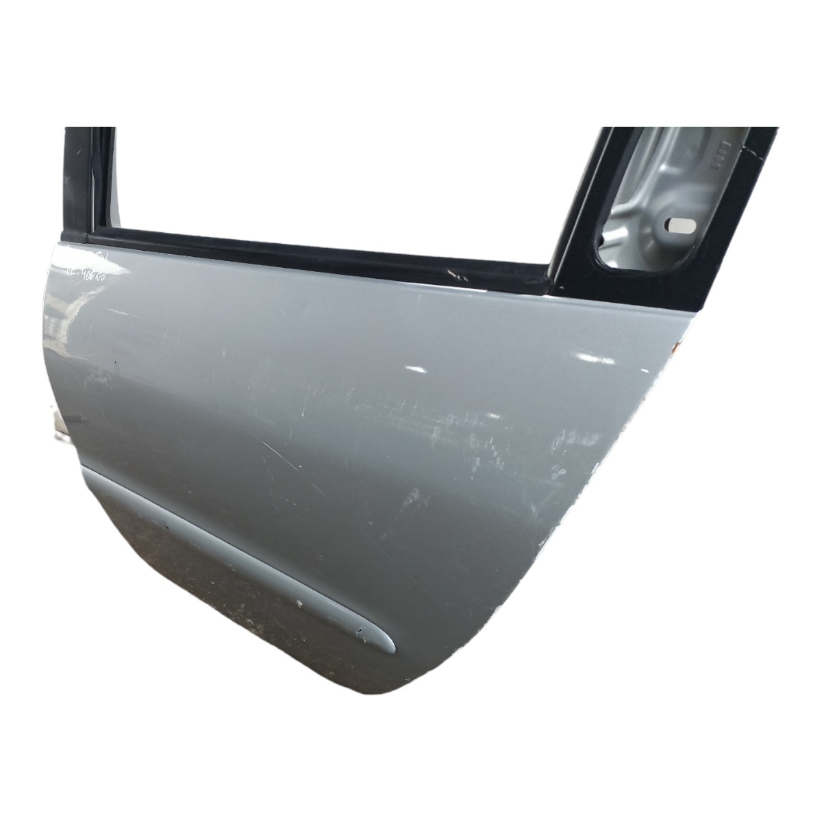 Porta Traseira Esquerda Peugeot 206 207 Sw Filé Traseira Esquerdo Prata 3