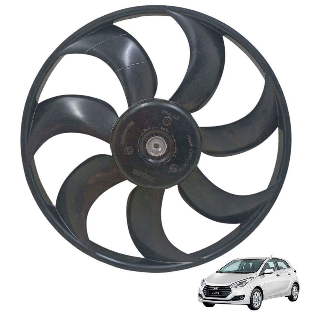 Helice Ventoinha Radiador Hb20 1.0 3cc 2012 2013 A 2019