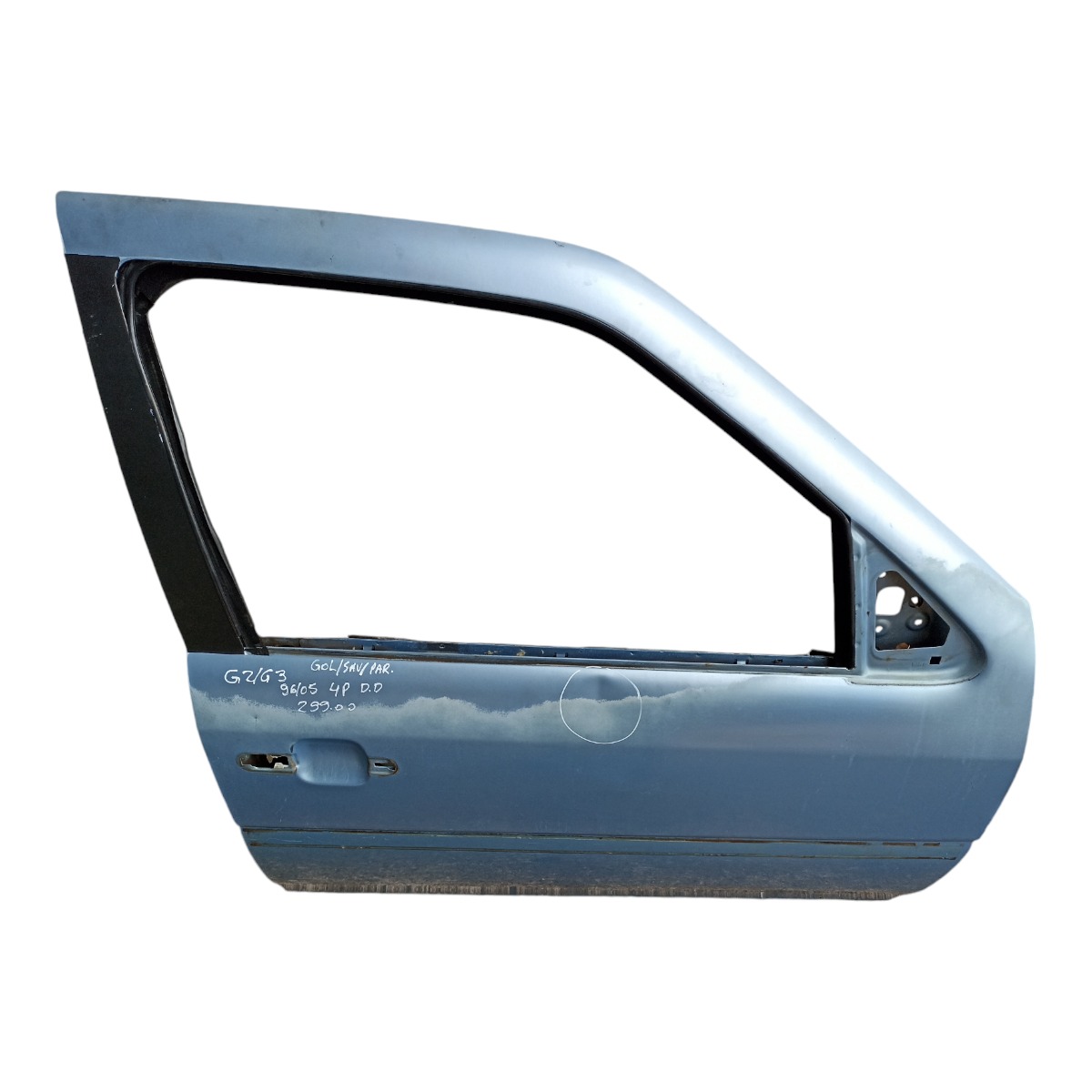 Porta Dianteira Direita Gol/sav/para G2 G3 96/05 4 Portas Dianteira Direito Azul 2