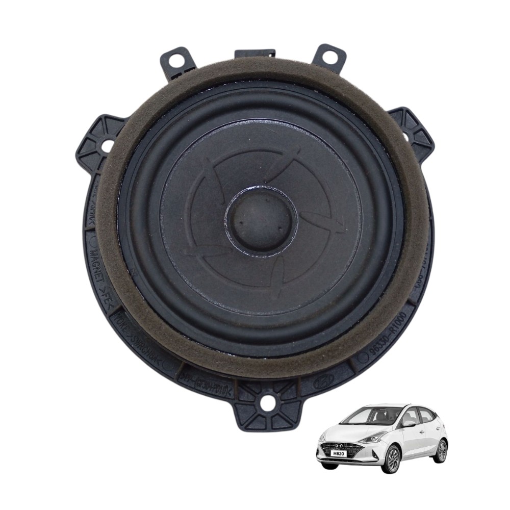 Alto Falante Original Porta Dianteira Hb20 2020 2021 2022 Preto