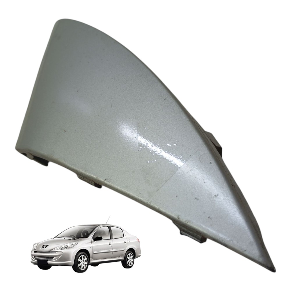 Tampa Reboque Parachoque Peugeot 206 207 2013 Prata