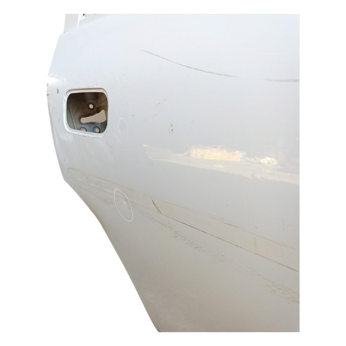 Porta Traseira Direta. Chevrolet Corsa Classic 96/16 Avarias Traseira Direito Branco 4