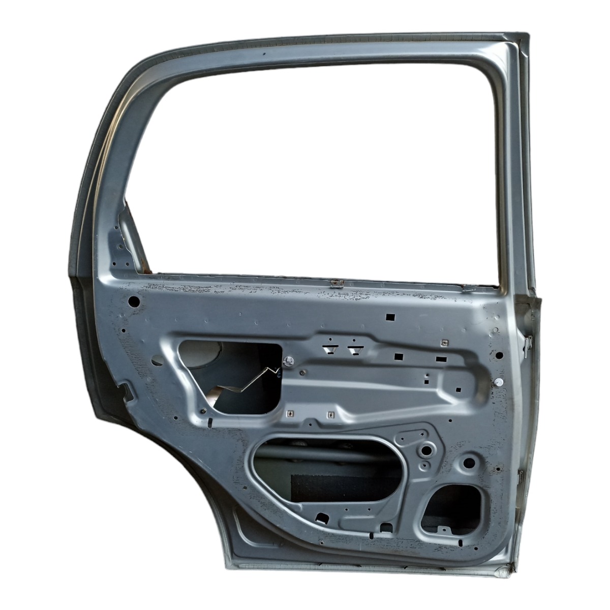 Porta Traseira Esquerda Chevrolet Corsa Montana 2003/2010 Traseira Esquerda Prata 5