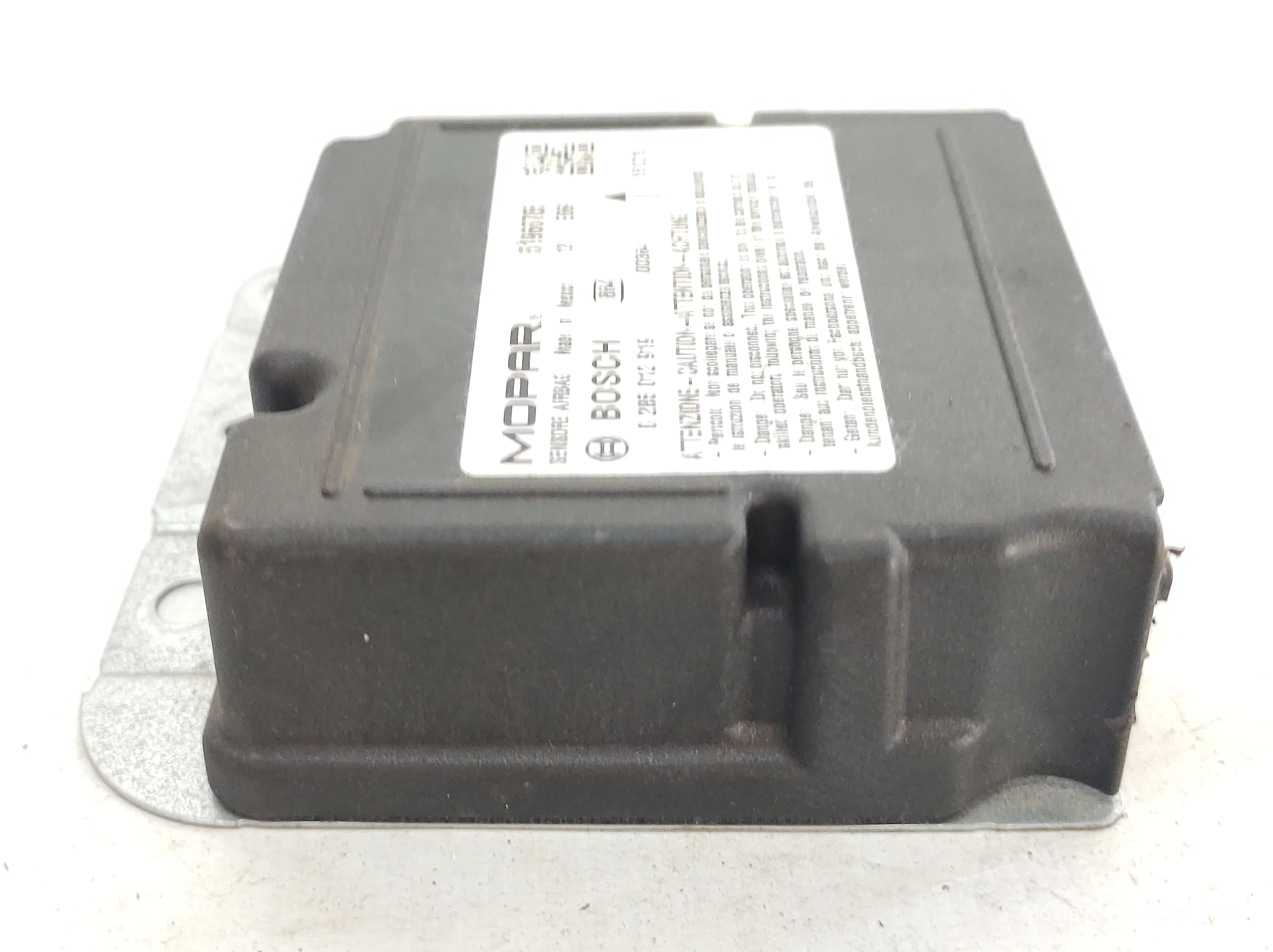 Módulo air bag acionado toro 16 a 21 0285012919 vaapt 4