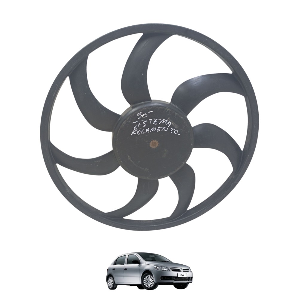 Ventoinha Gol Voyage Saveiro G5 G6 Sem Ar Rolamento Ruim