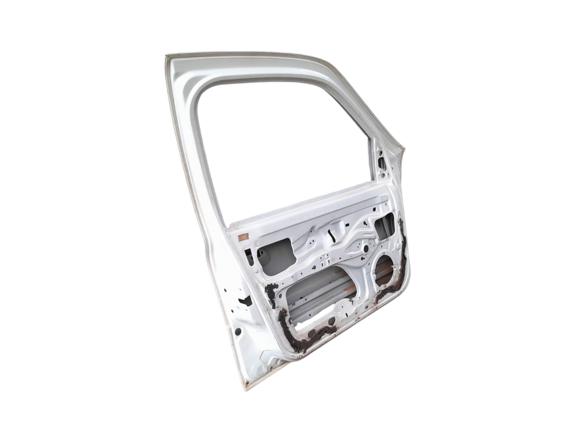 Porta Dianteira Esquerda Renault Clio 2003 C/detalhe Dianteira Esquerdo Branco 5
