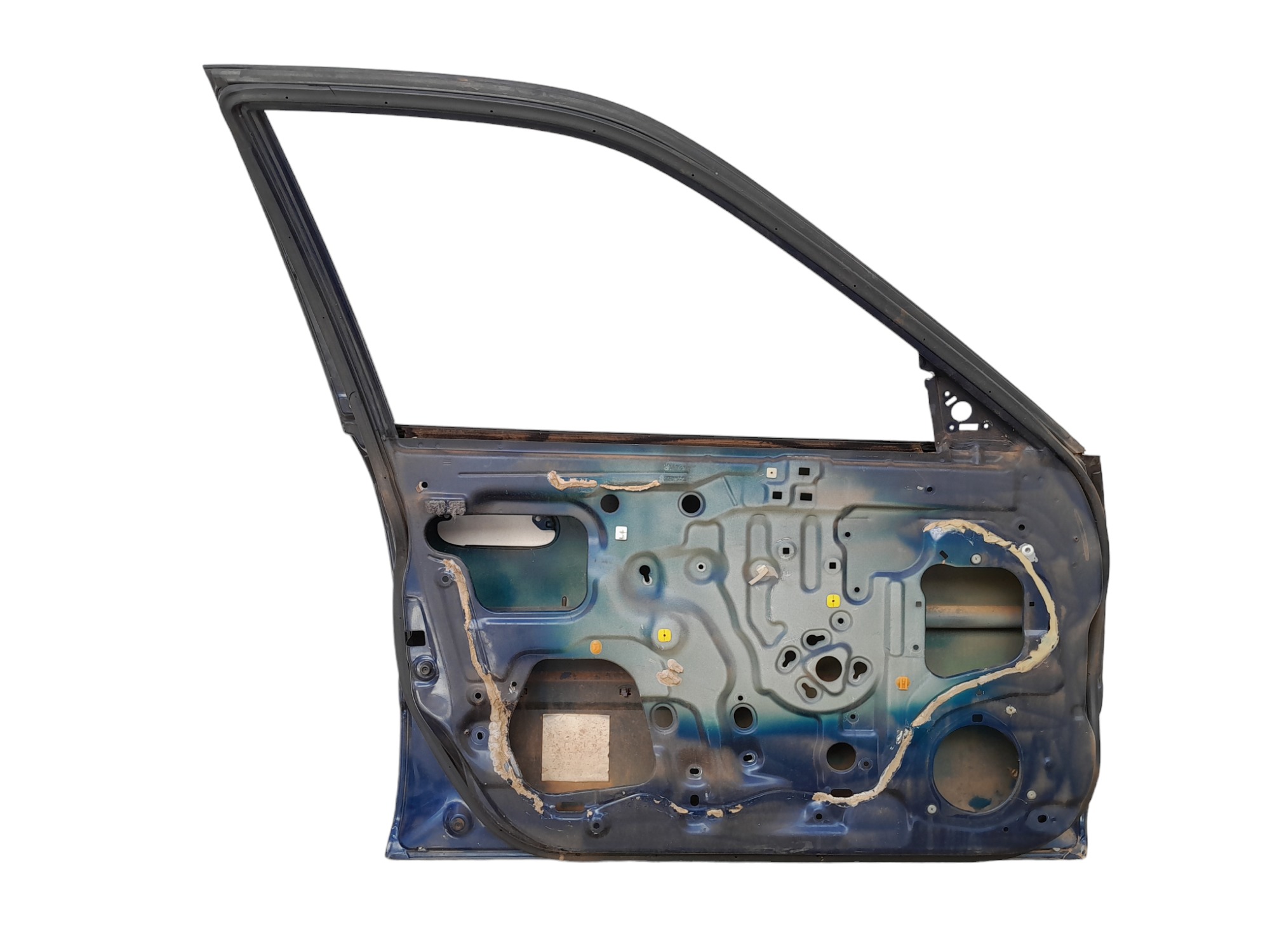 Porta Dianteira Esquerda Honda Civic 1997 A 2000  Dianteira Esquerdo Azul 3