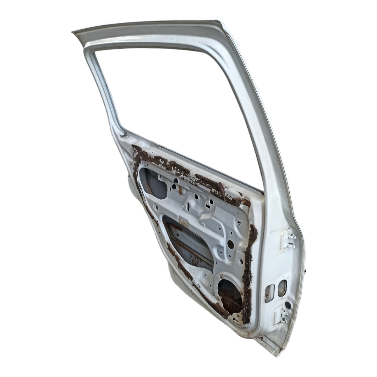 Porta Traseira Esquerda Renault Clio 1999 A 2016  Traseira Esquerdo Branco 5
