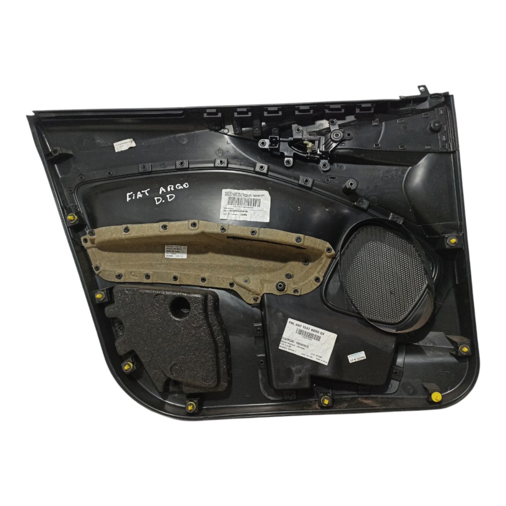 Forro De Porta Dianteiro Direito Fiat Argo Original  Preto 4