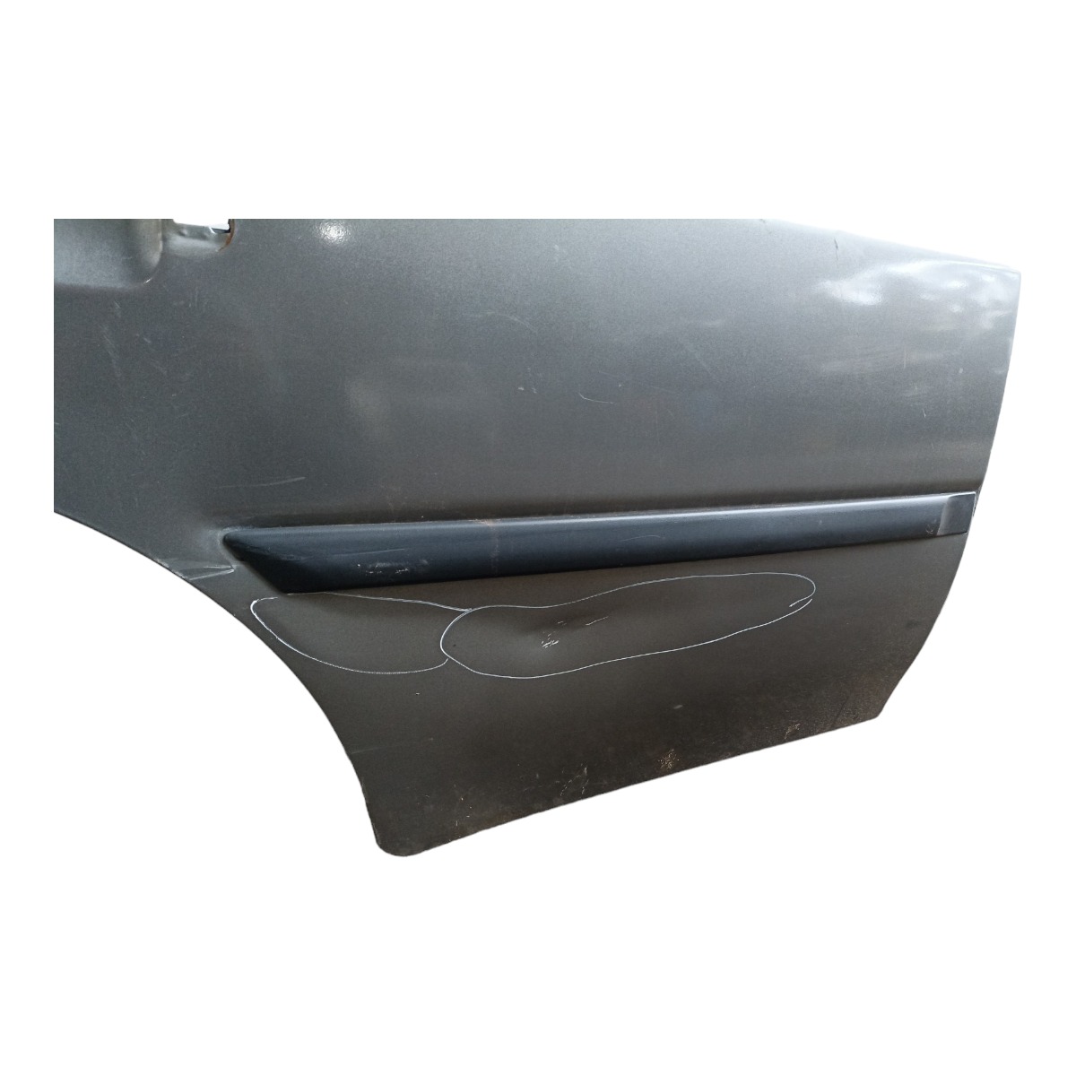 Porta Traseira Direita Gol Parati 1995 1996 G2 G3 C/avaria Traseira Direito Cinza 4