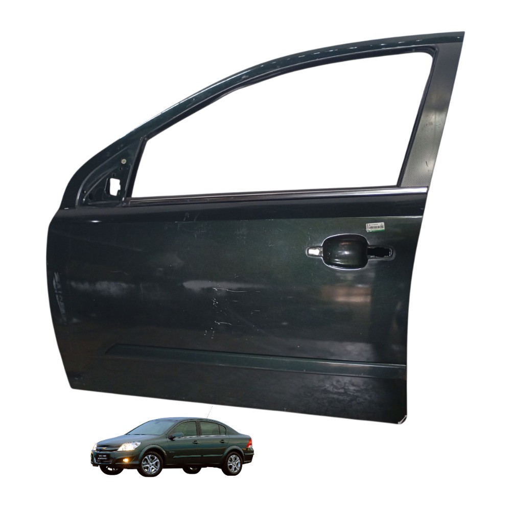 Porta Dianteira Esquerda Vectra 2007 2008/2011 Original Dianteira Esquerdo Verde
