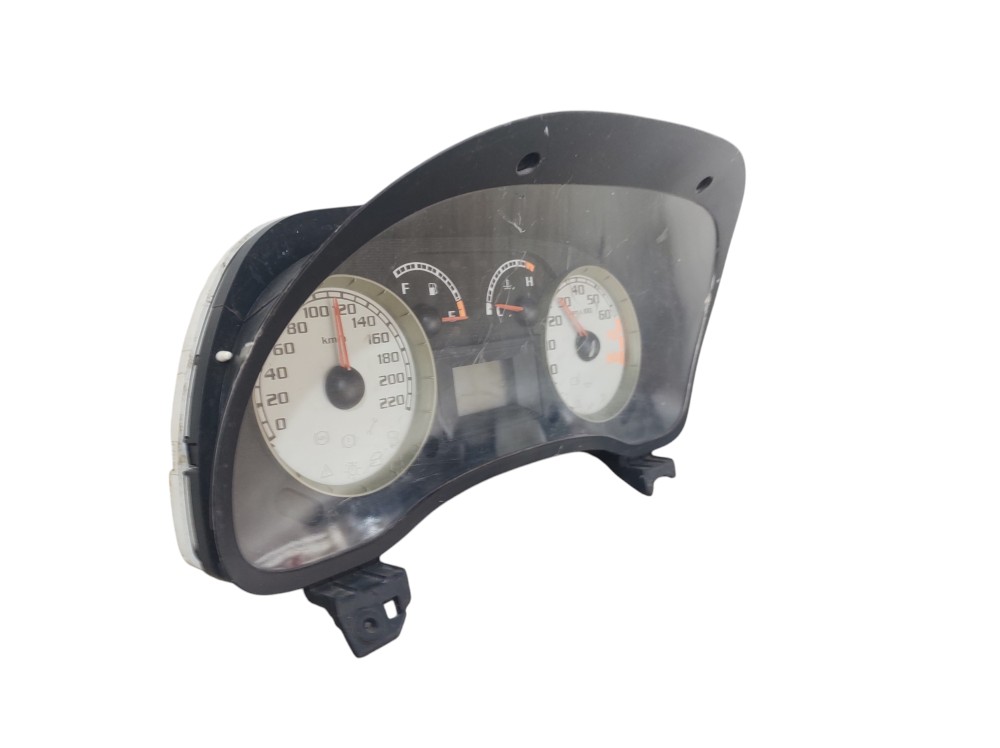 Painel Instrumento Velocímetro Fiat Idea 2005 A 2010 Origina Preto 4