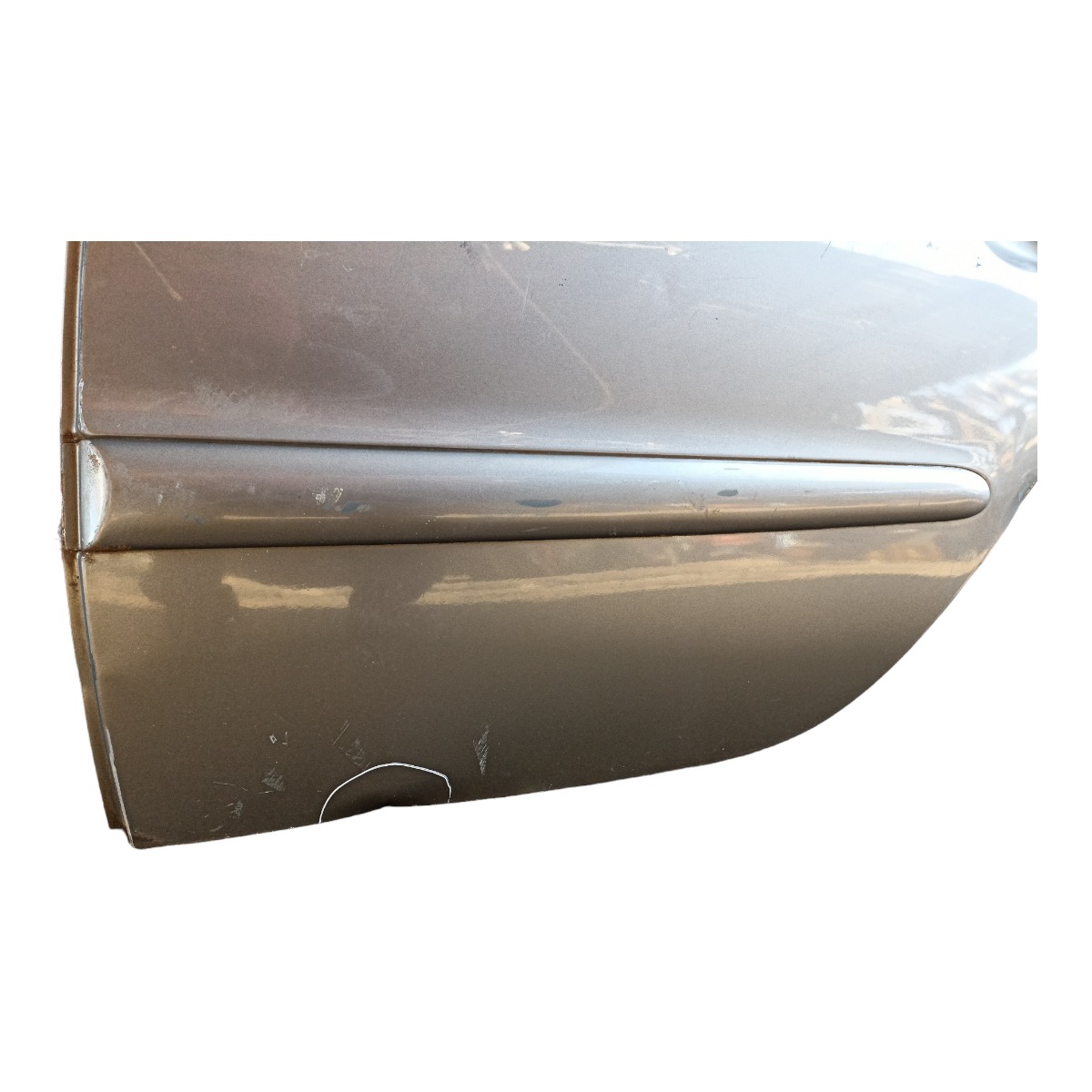 Porta Traseira Esquerda Peugeot 206 207 Com Detalhes Traseira Esquerdo Prata 5