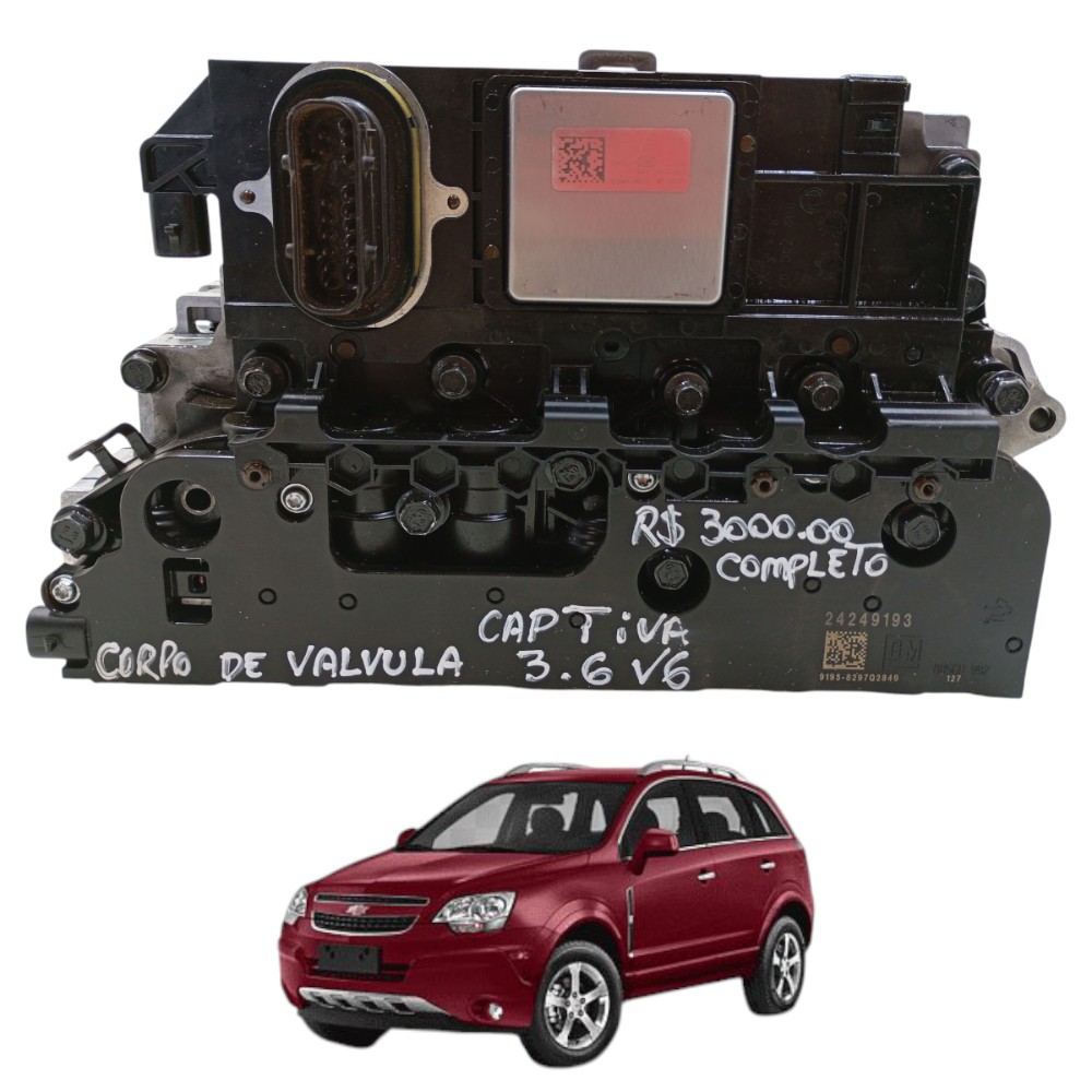 Corpo Válvula Captiva 3.6 V6 Completo 2008 2009 2010 2011