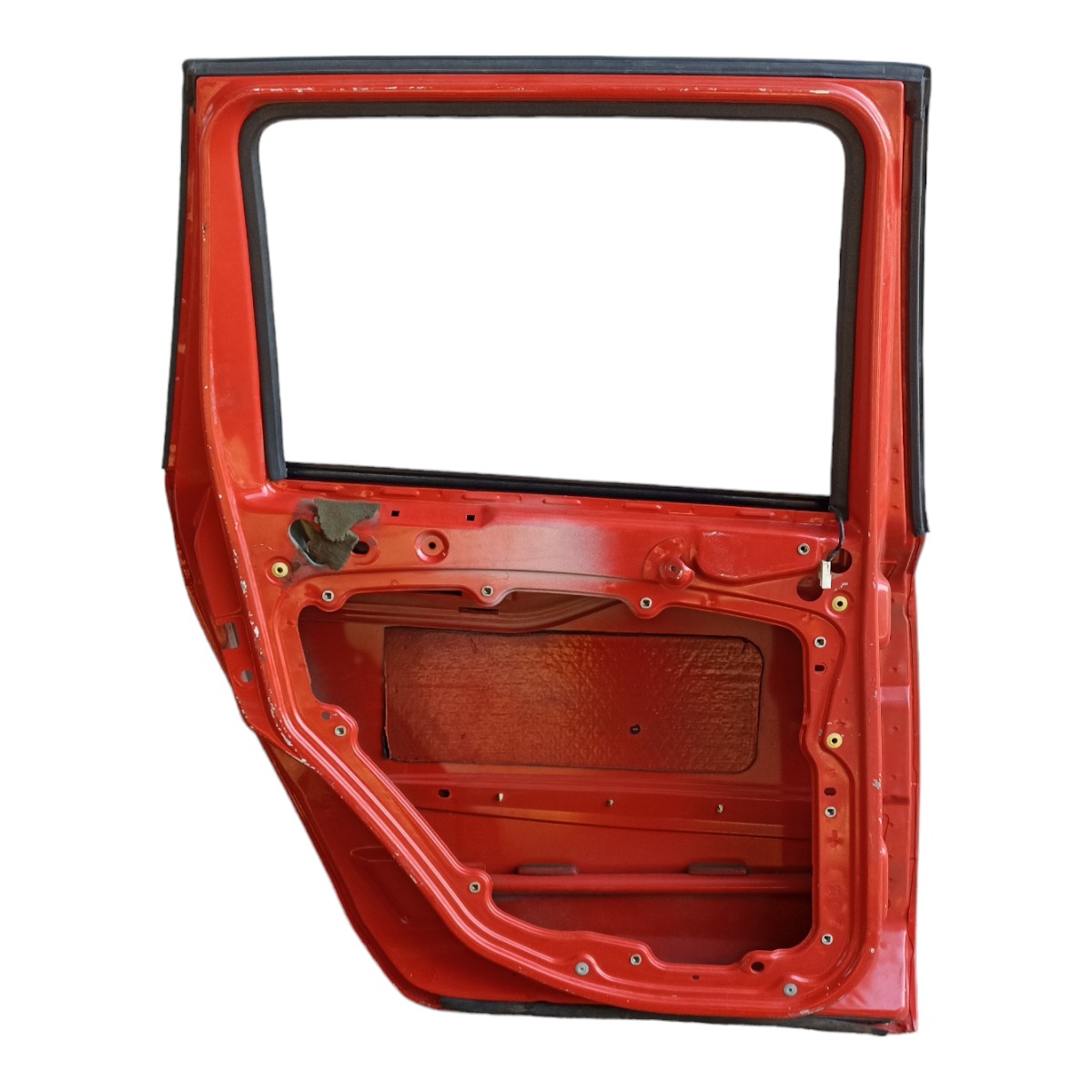 Porta Traseira Esquerda Fiat Stilo Todos Modelos Traseira Esquerdo Vermelho 6