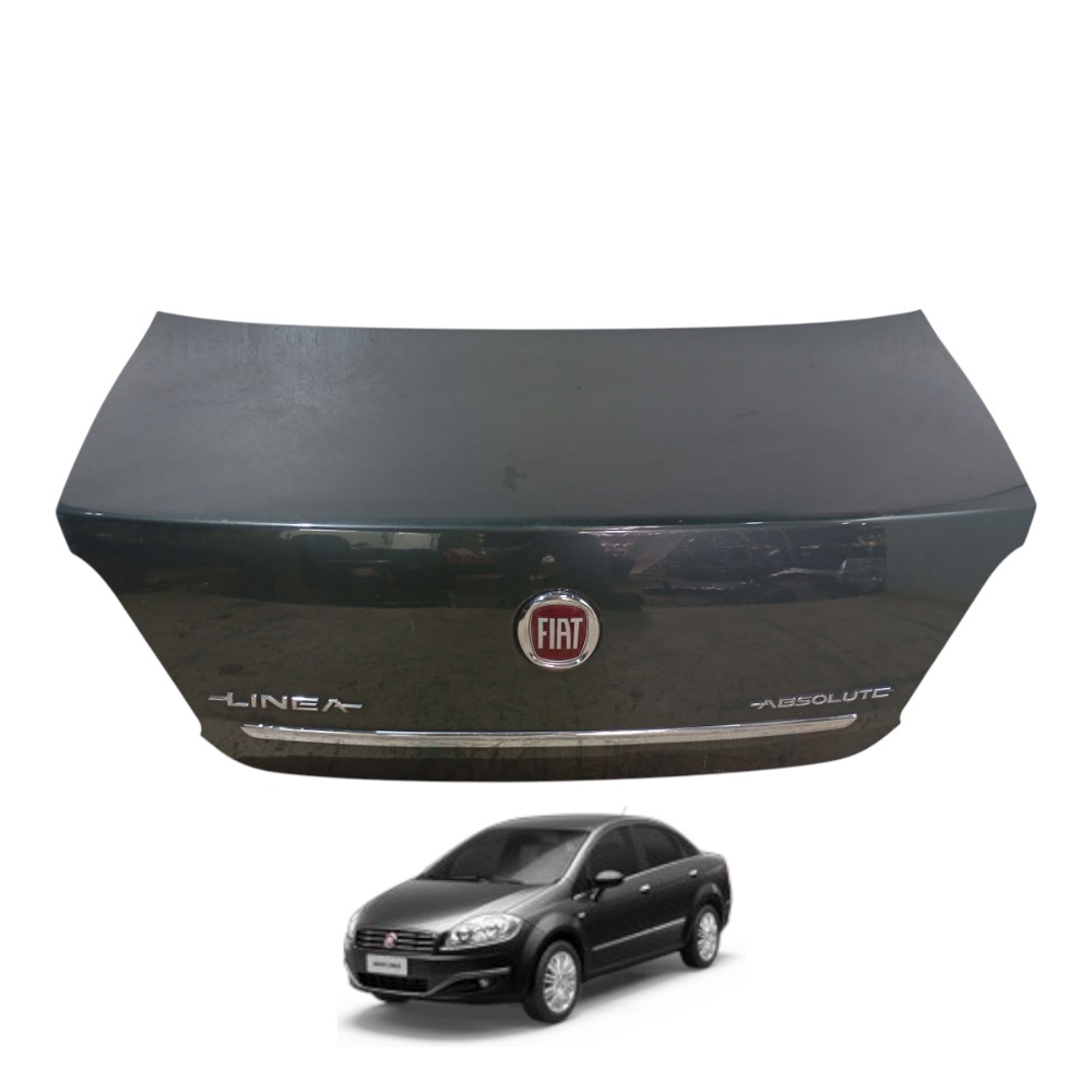 Tampa Traseira Linea 2008 2009 2010 2011 2012 2013 A 2015 Chumbo