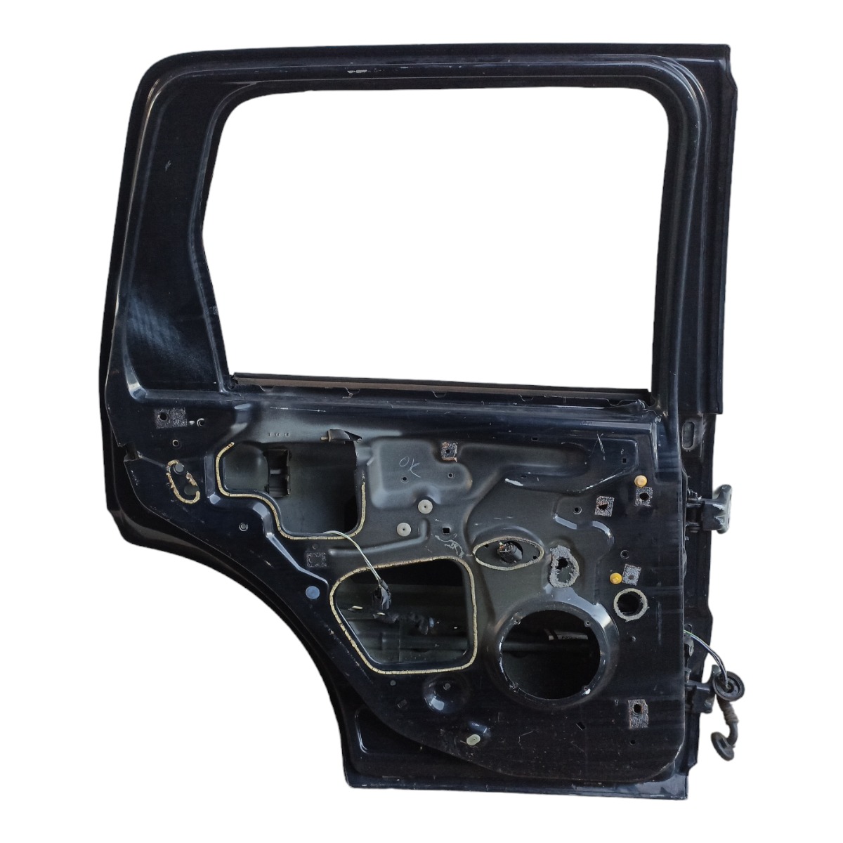 Porta Traseira Esquerda Ford Escosport 2003 A 2012 Traseira Esquerdo Preto 6