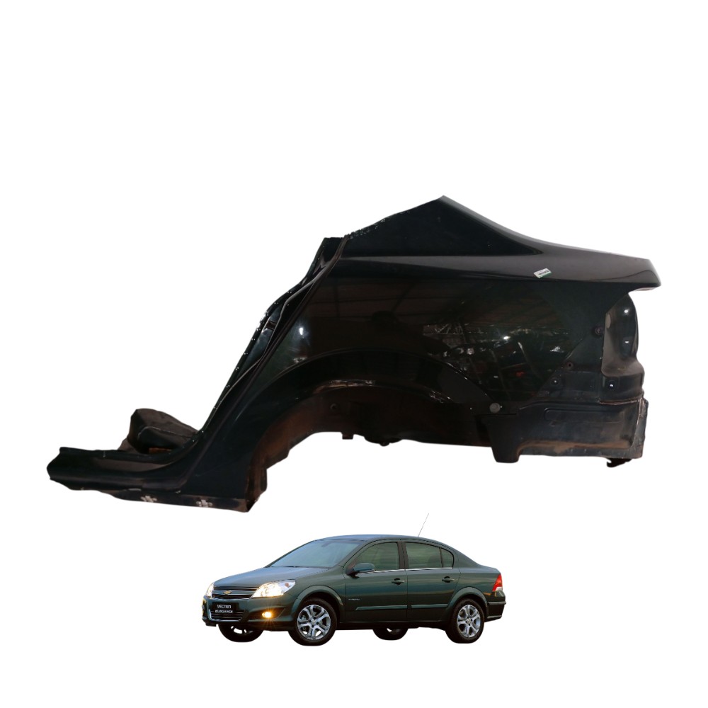 Lateral Retalho Vectra Sedan Esq 2007 2008 2009 2010 2011 Verde