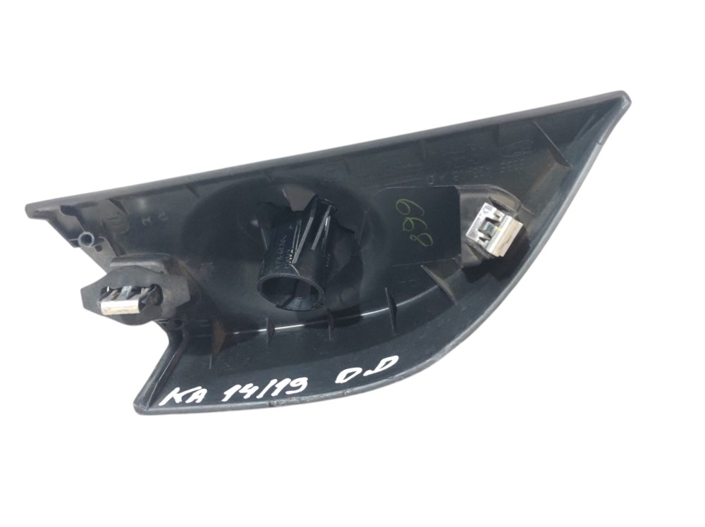 Moldura Interno Retrovisor Manual Direito Ka 2014 A 2021 Preto 5