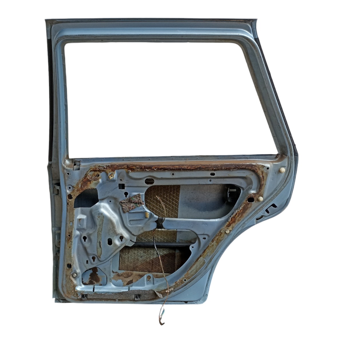 Porta Traseira Direita Gol Parati G2 G3 1996 A 2005  Traseira Direito Azul 7