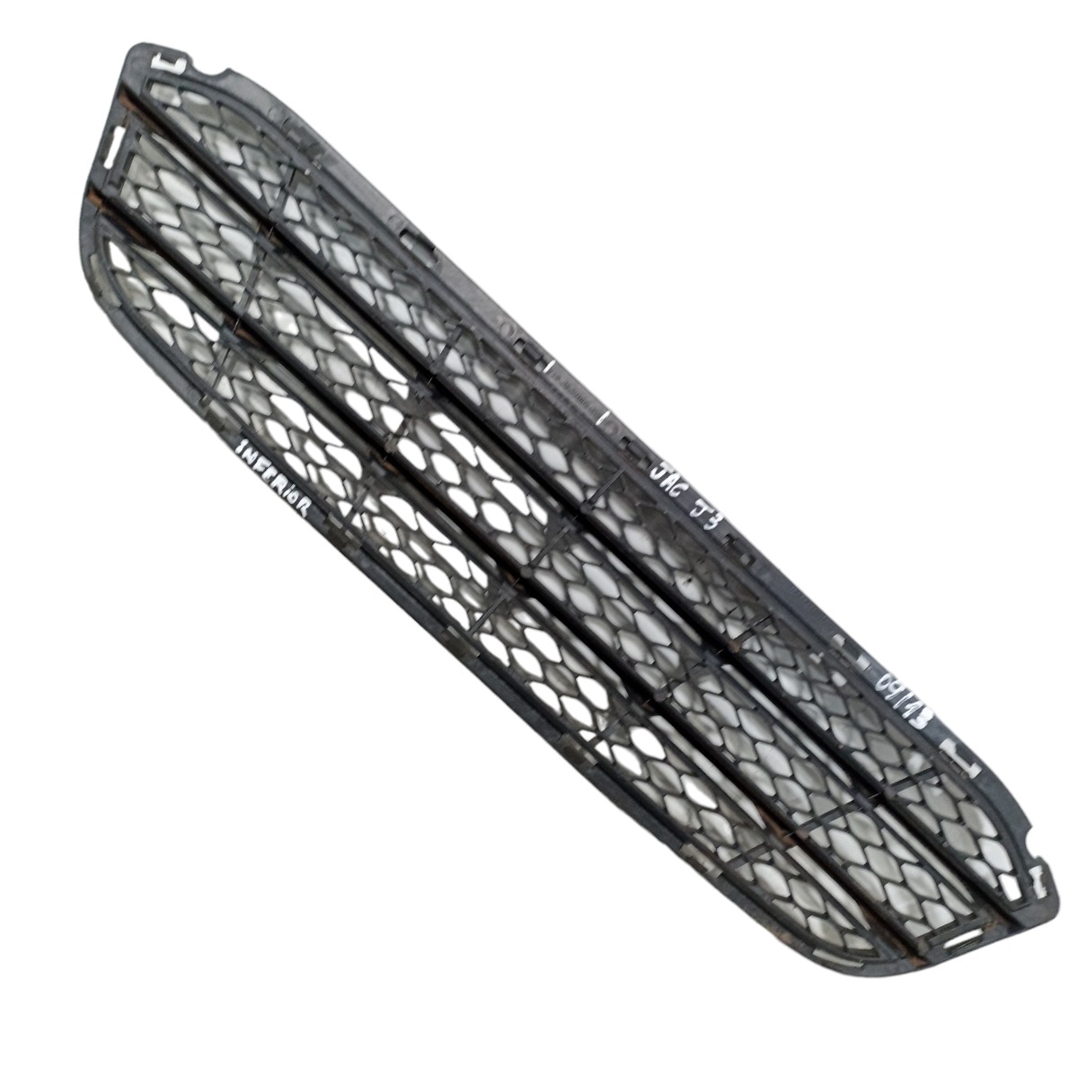 Grade Inferior Parachoque Jac J3 2009 2010 2011 2012 2013 Preto Plástico 5