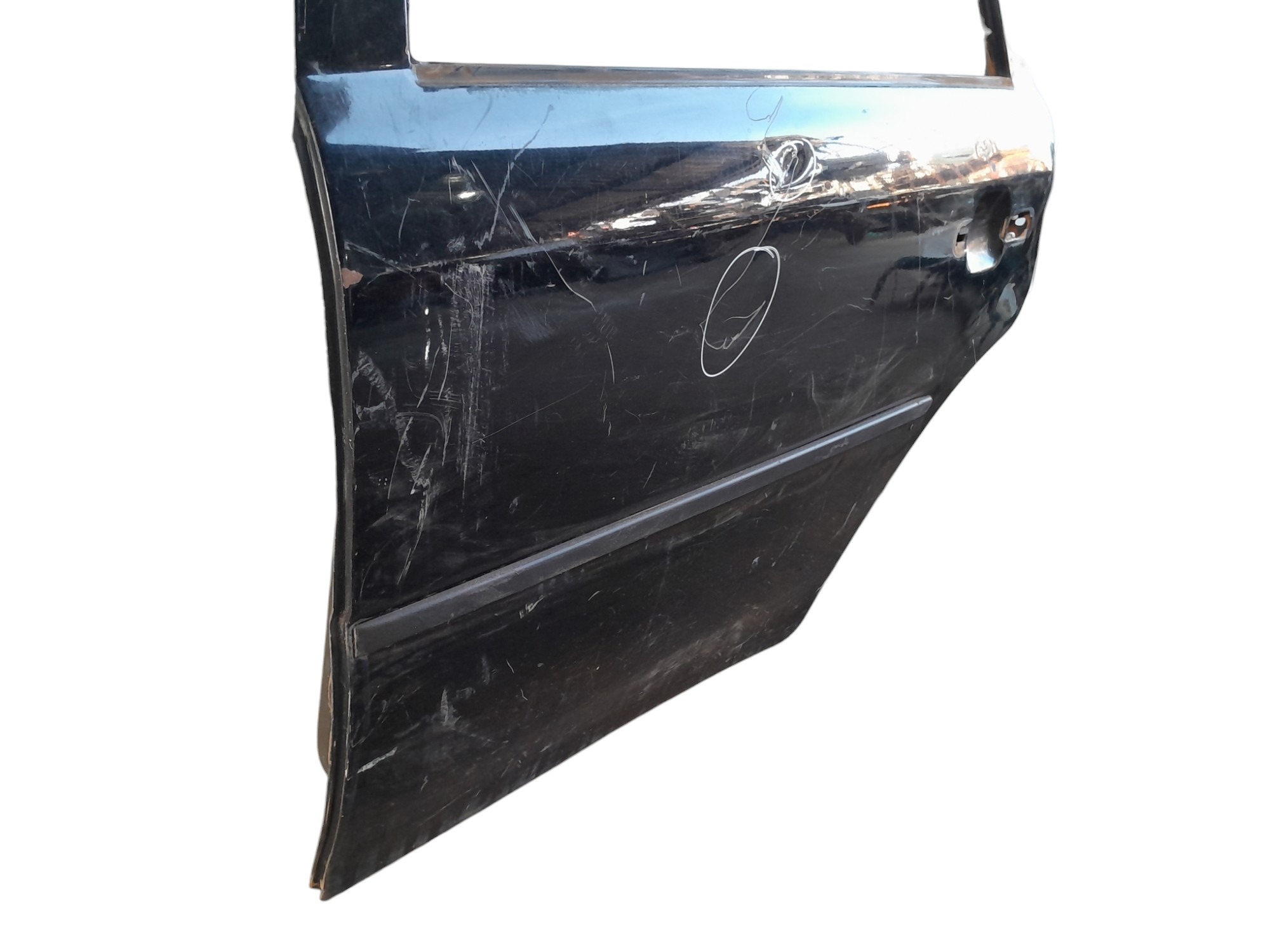 Porta Traseira Esquerda Volkswagen Gol Parati G2 G3 C/avaria Traseira Esquerda Preto 4