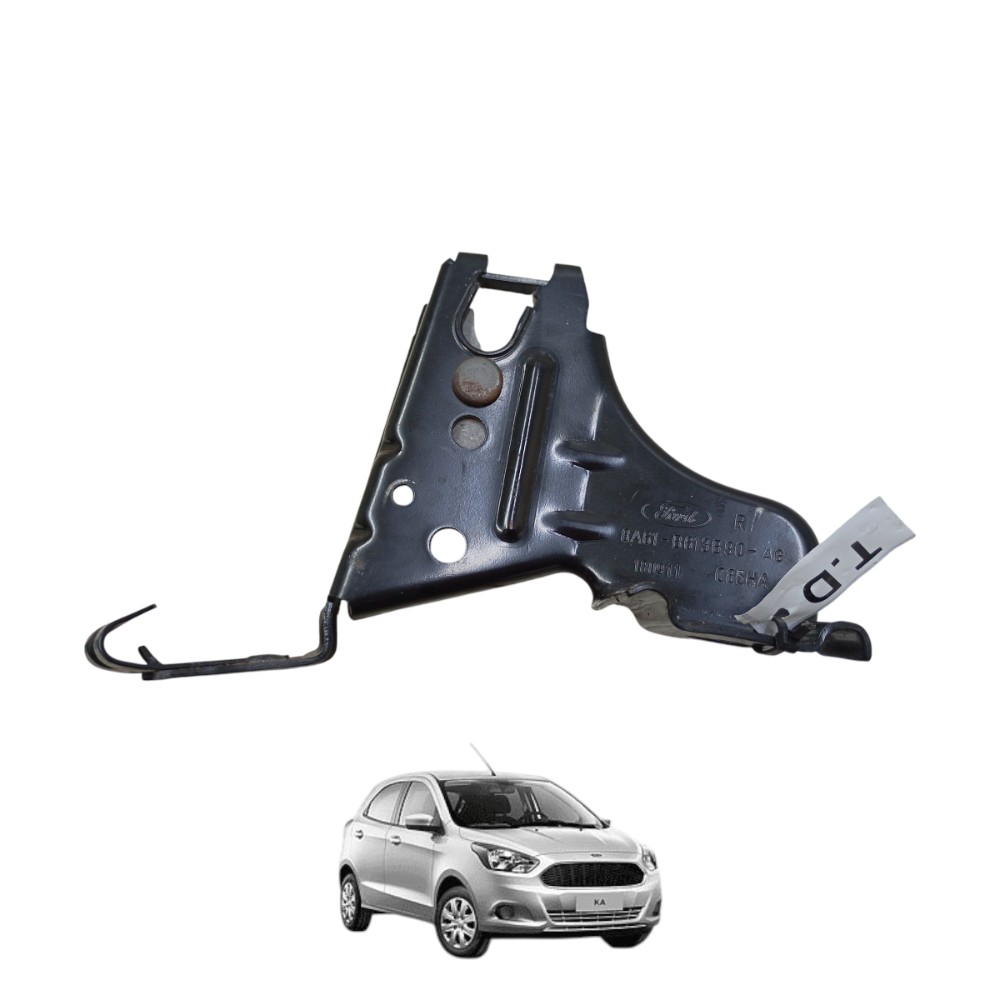 Suporte Ford Ka Hatch Banco Tras Direito 2014 2015 A 2021 Preto