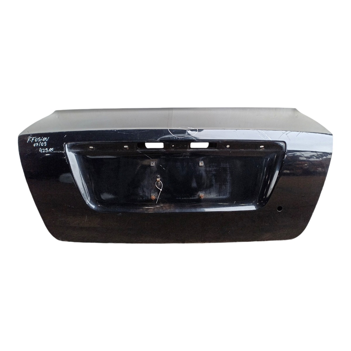 Tampa Traseira Ford Fusion 2007 2008 2009 Com Avaria Preto 1