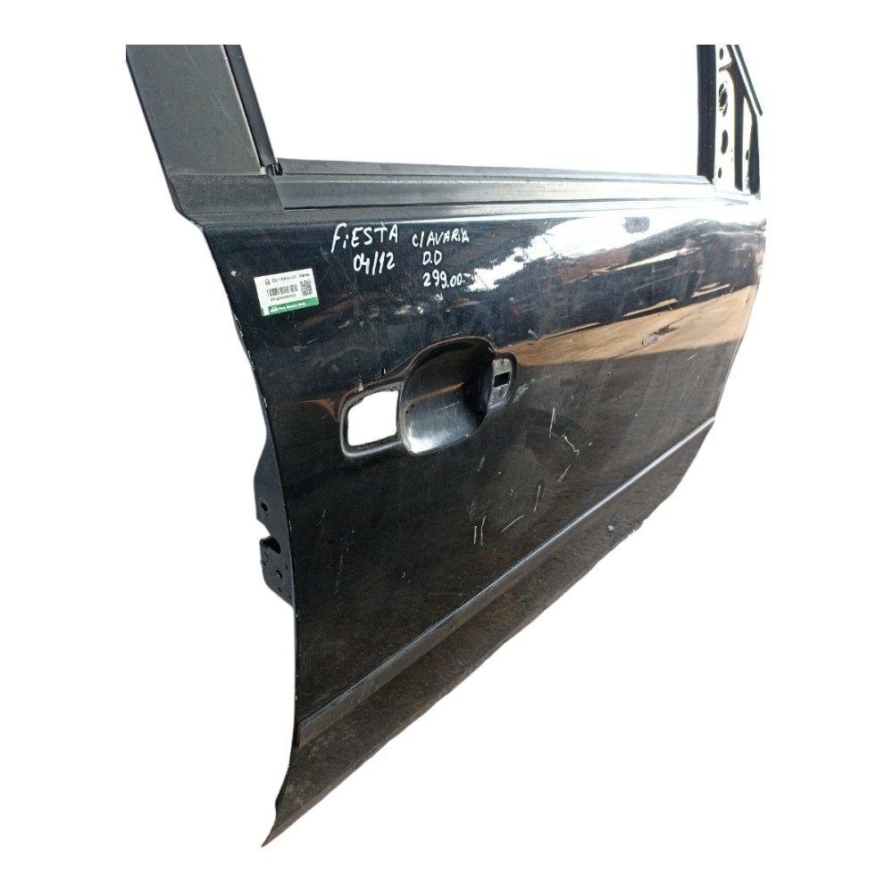 Porta Dianteira Direita Fiesta 2004 2005 2006/2012 C/avaria Dianteira Direito Preto 2
