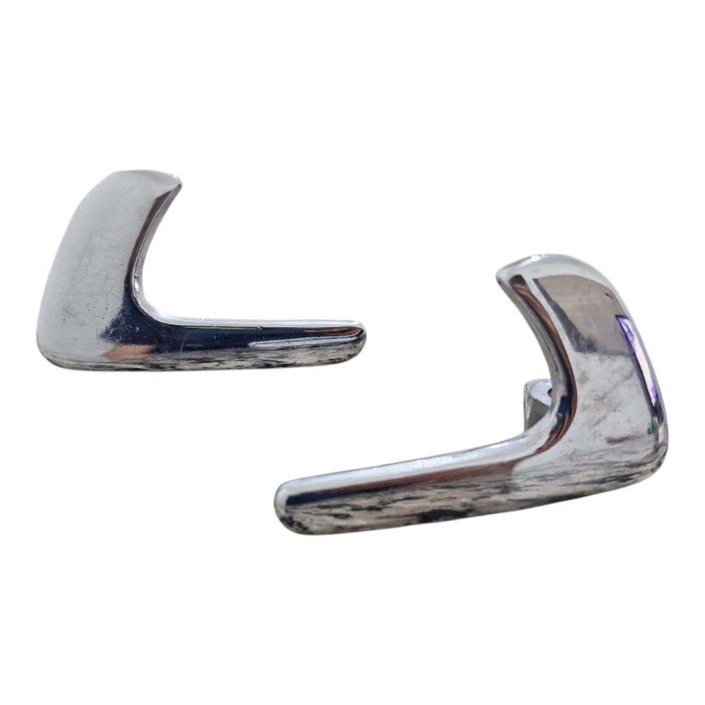 Par Maçanetas Dianteiras Gol Saveiro G2 G3 4 Portas Cromada Dianteira