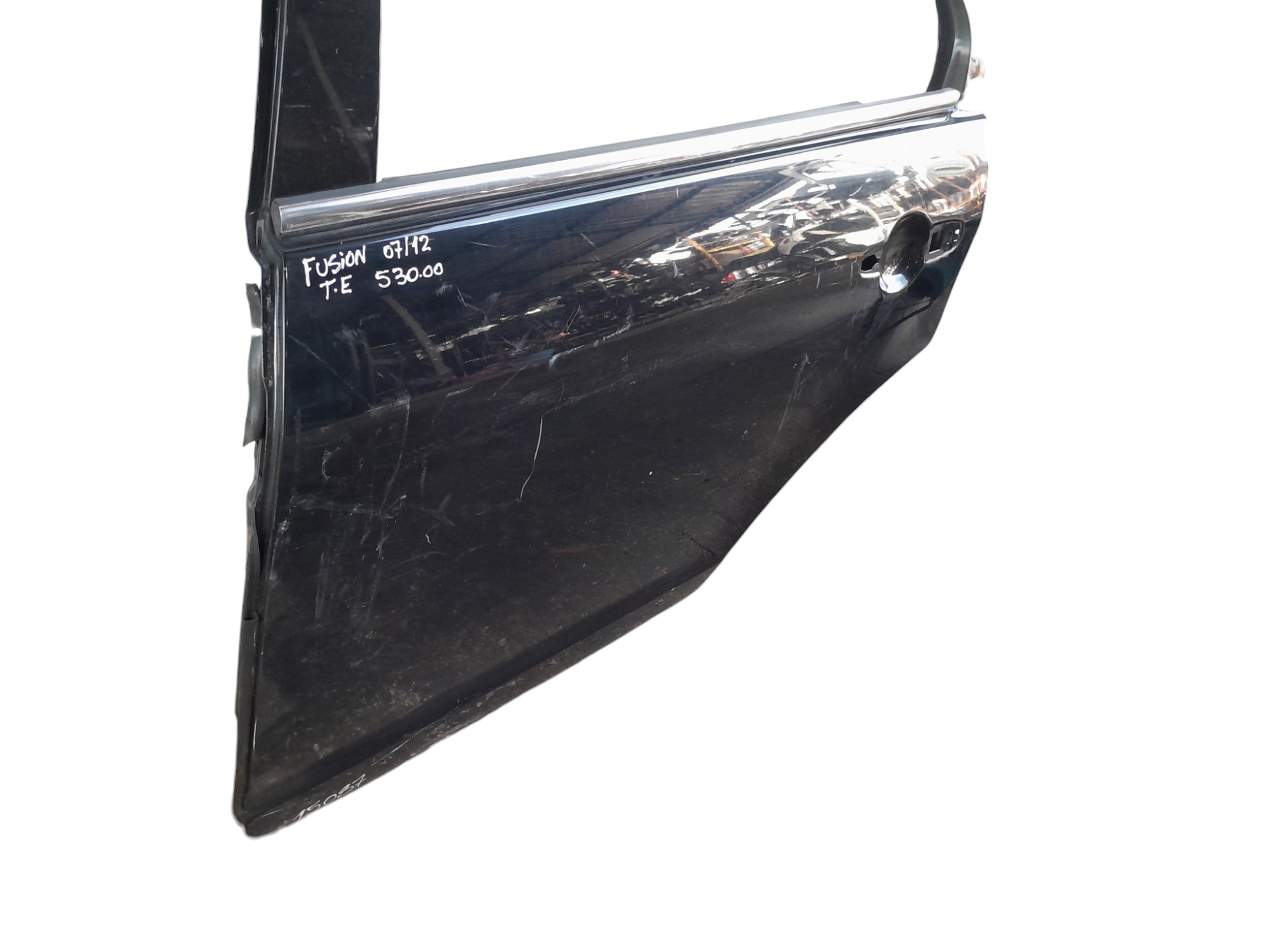 Porta Traseira Esquerda Ford Fusion 2007 A 2012 Traseira Esquerdo Preto 4