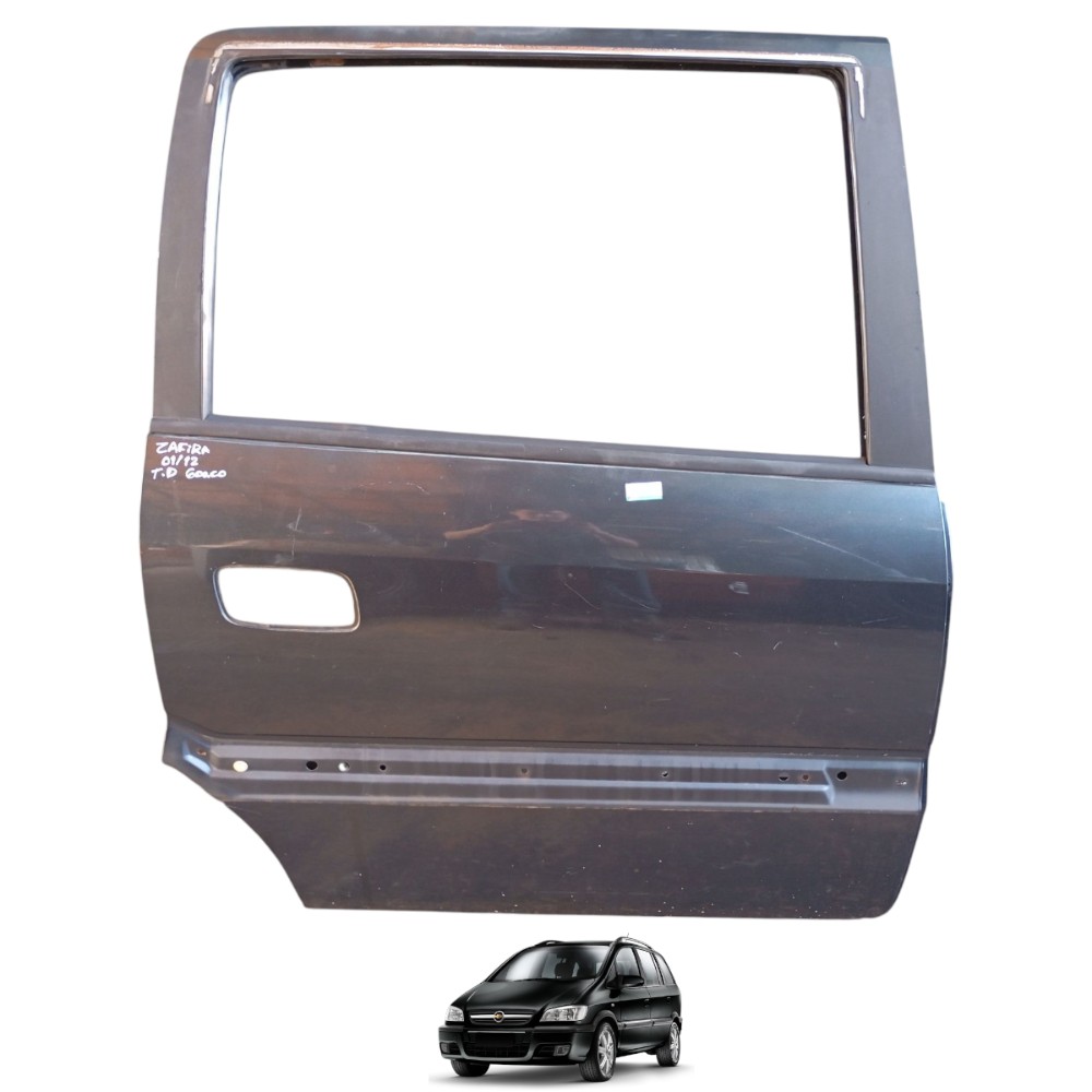 Porta Traseira Direita Zafira 2001 2002 2003 2004 A 2012  Traseira 2