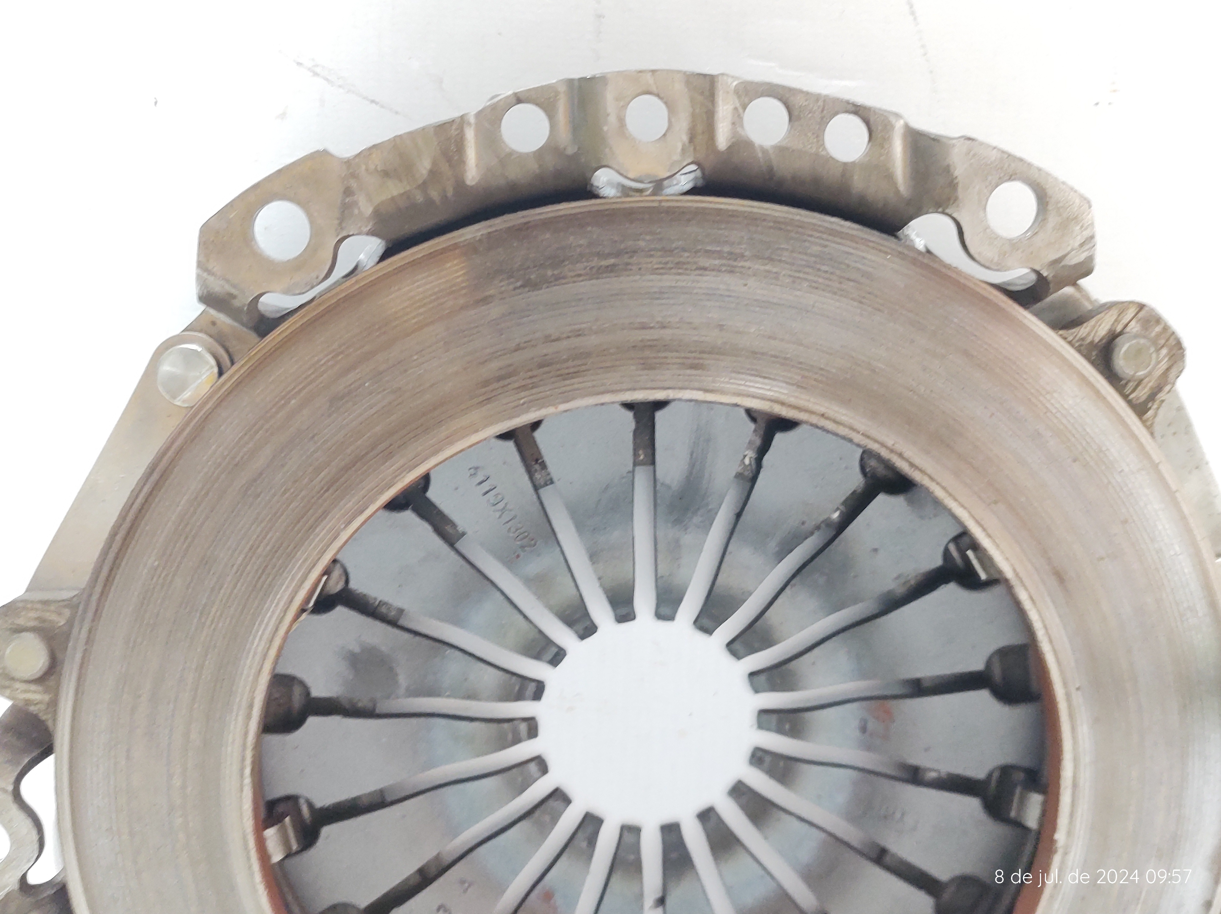 Disco E Platô Embreagem Ford Ka 1.0 Basico 08 A 13 320036110 Prata 7