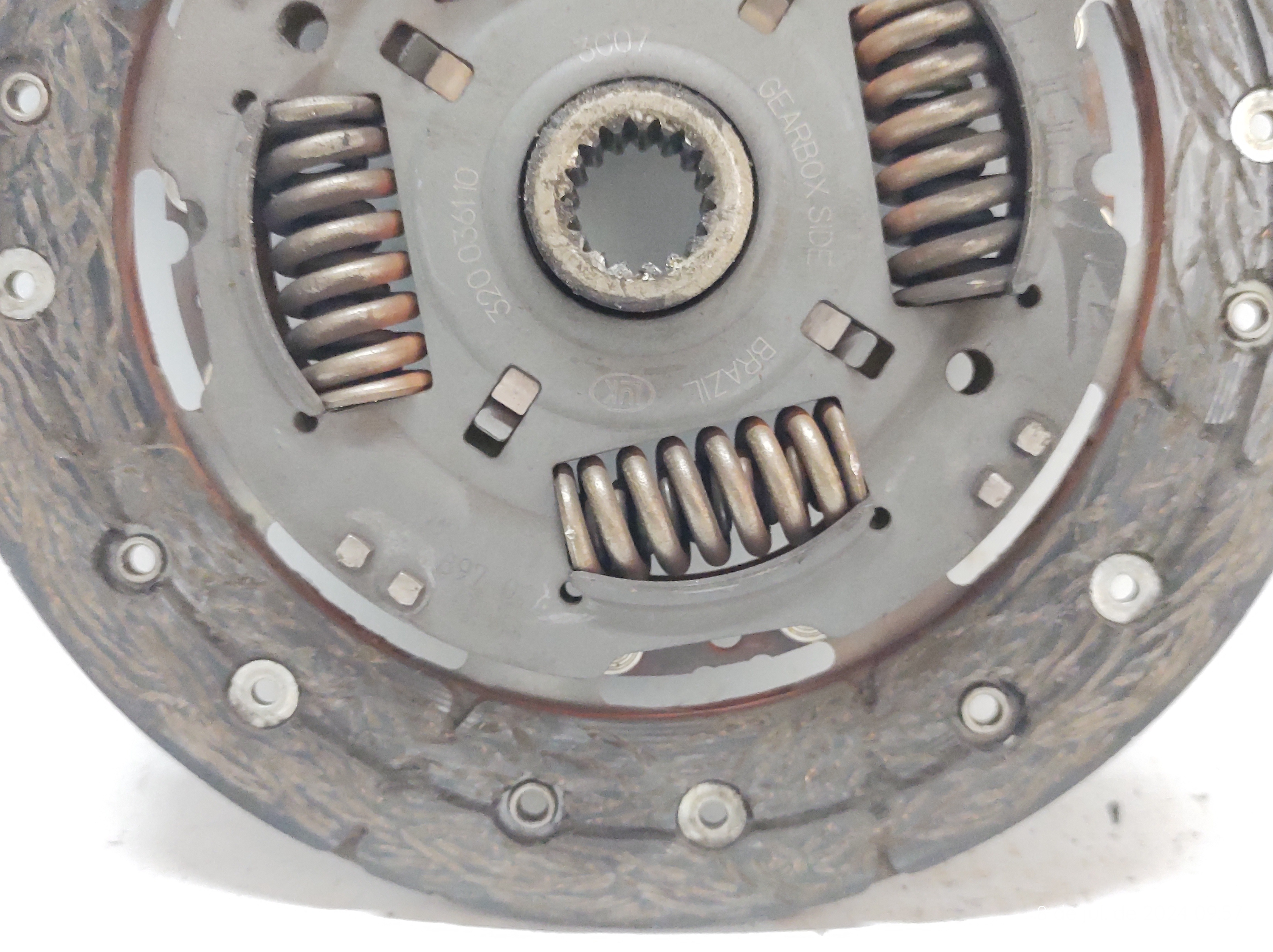 Disco E Platô Embreagem Ford Ka 1.0 Basico 08 A 13 320036110 Prata 4