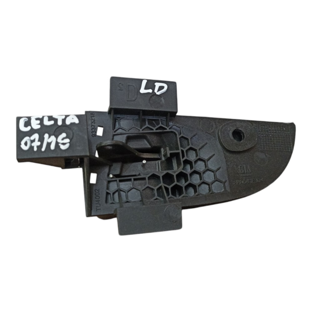 Maçaneta Interna Lado Direito Chevrolet Celta 2007 A 2015 Preto Dianteira 4